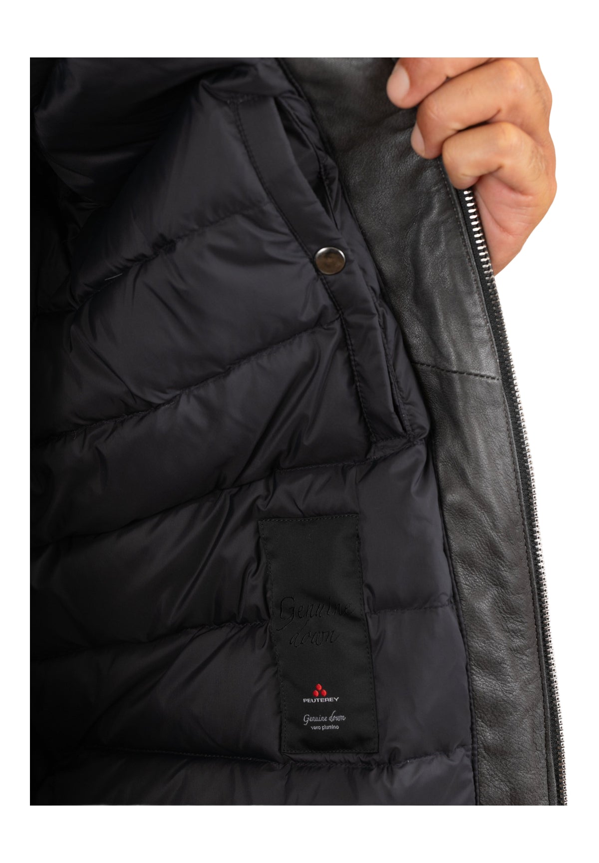 Giubbotto Bomber Peu5632 FIONIA TT Blu Grafite