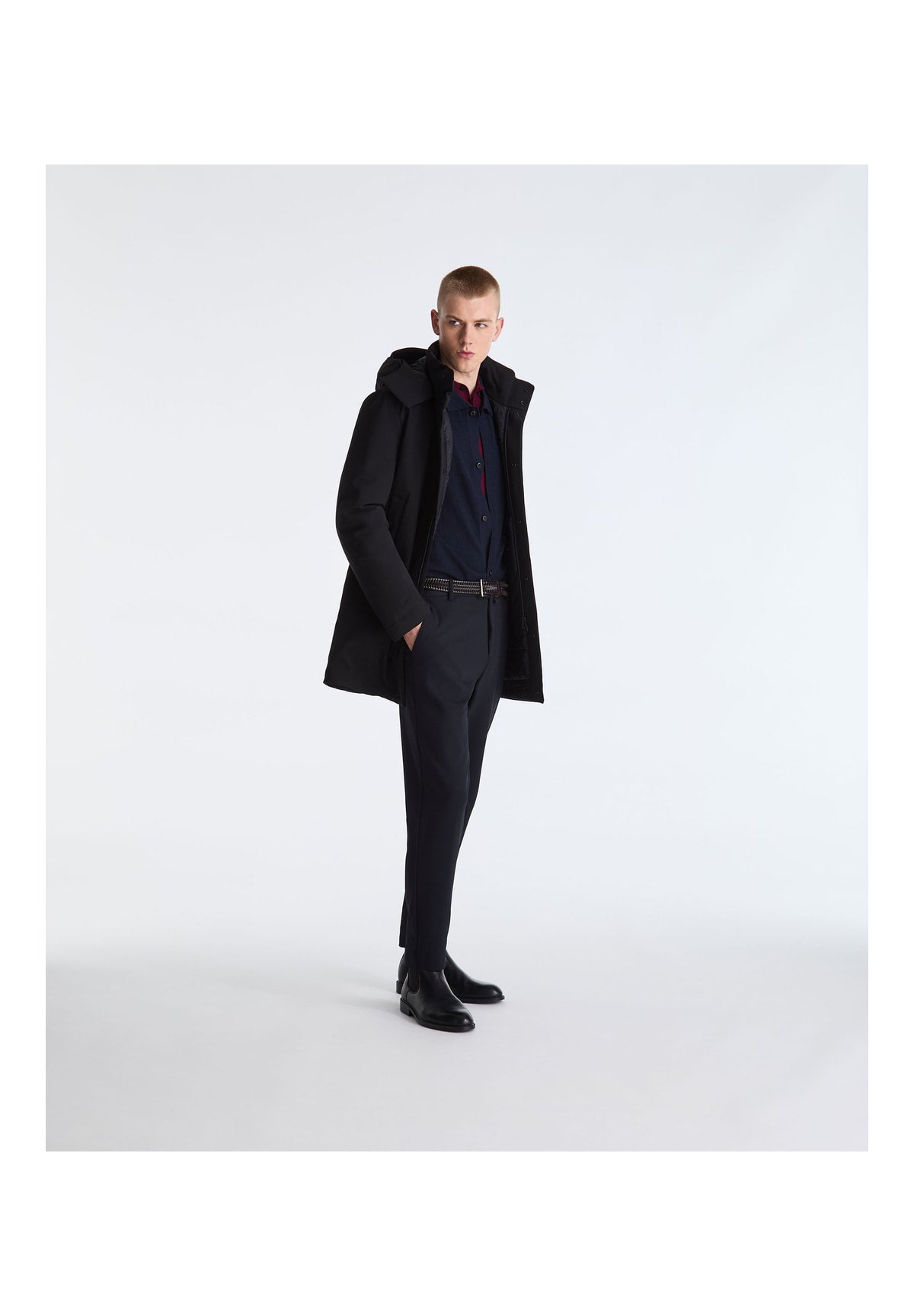 Parka Peu5998 KRUGER TJ GRS 02 Nero