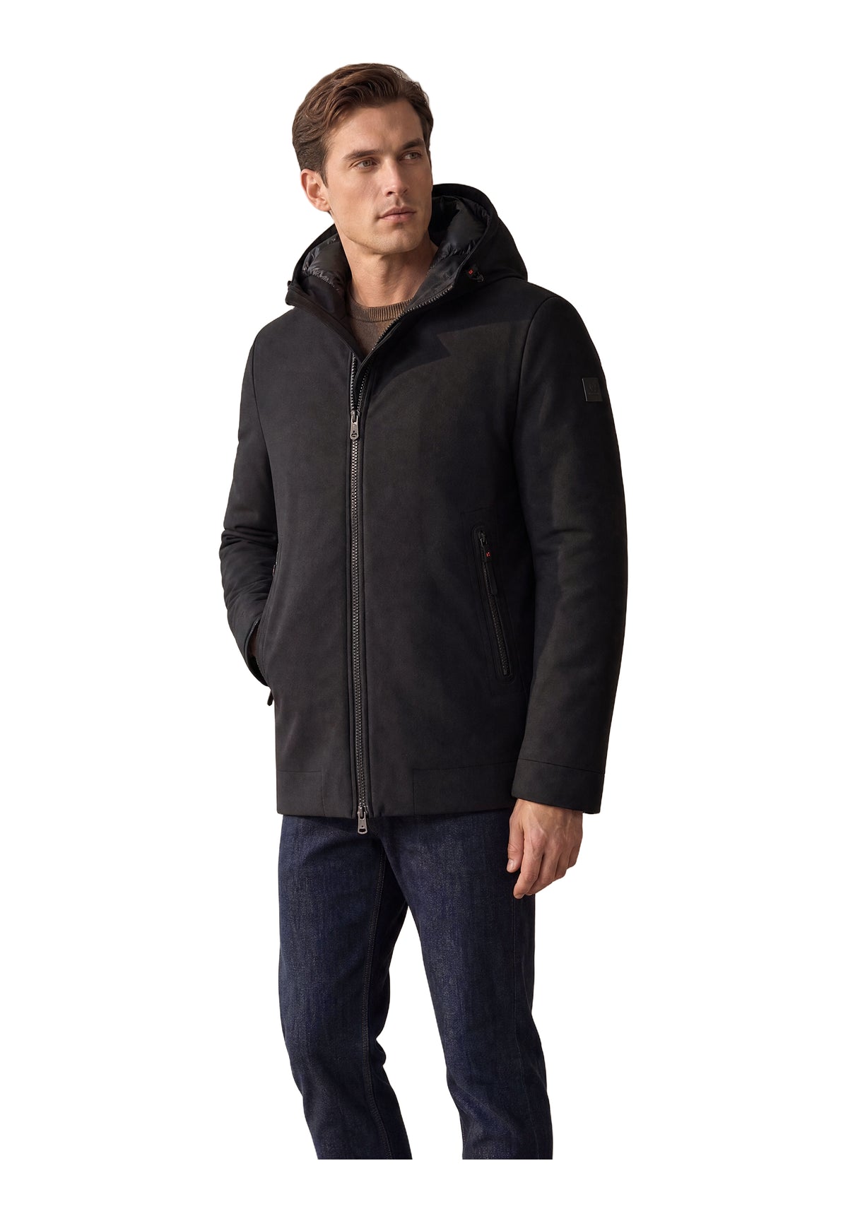 Giubbotto Peu5995 LOGE SRTR GRS 02 Nero