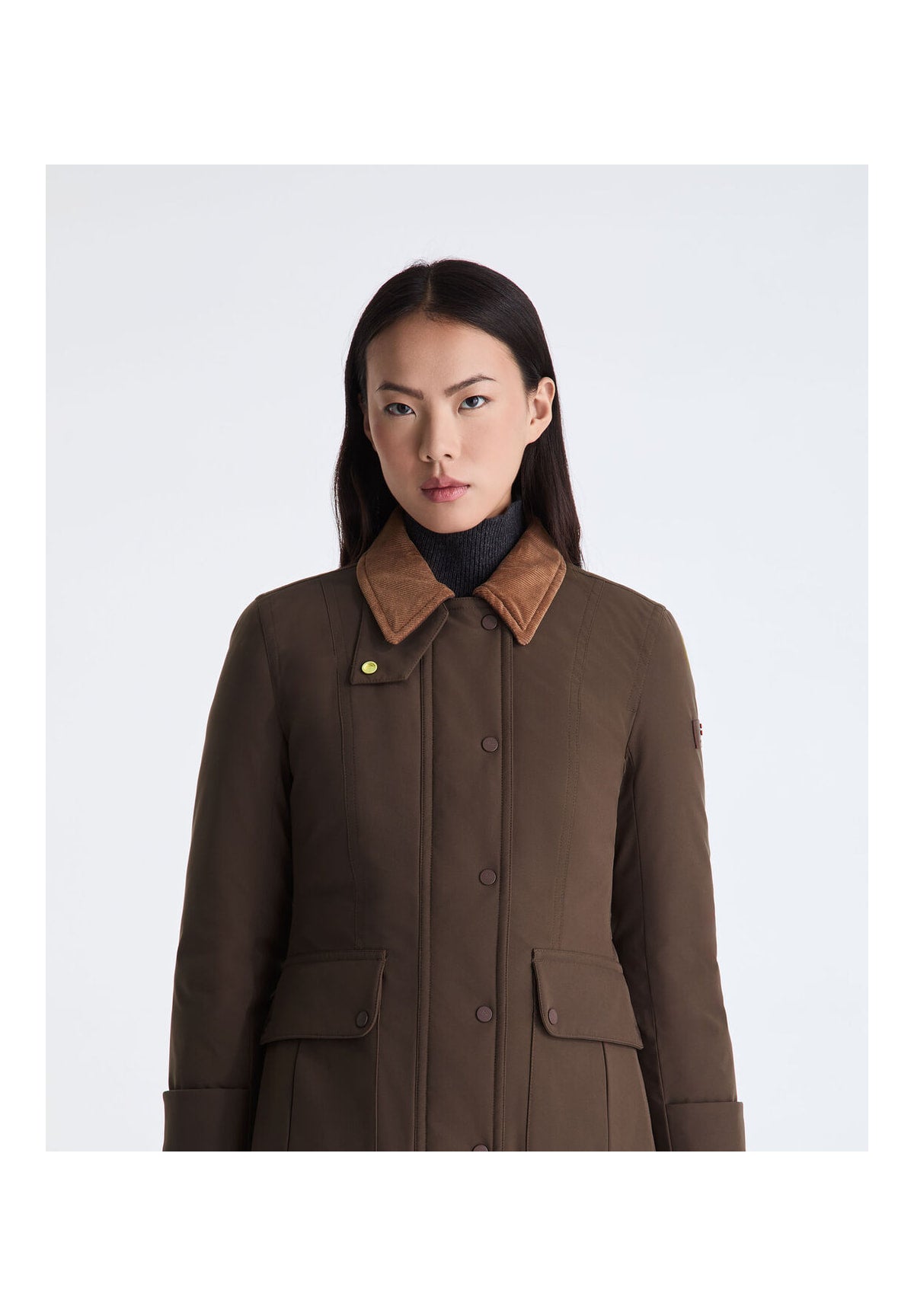 Parka Ped5741 RAKID SRTR GRS FUR Chicory Coffee