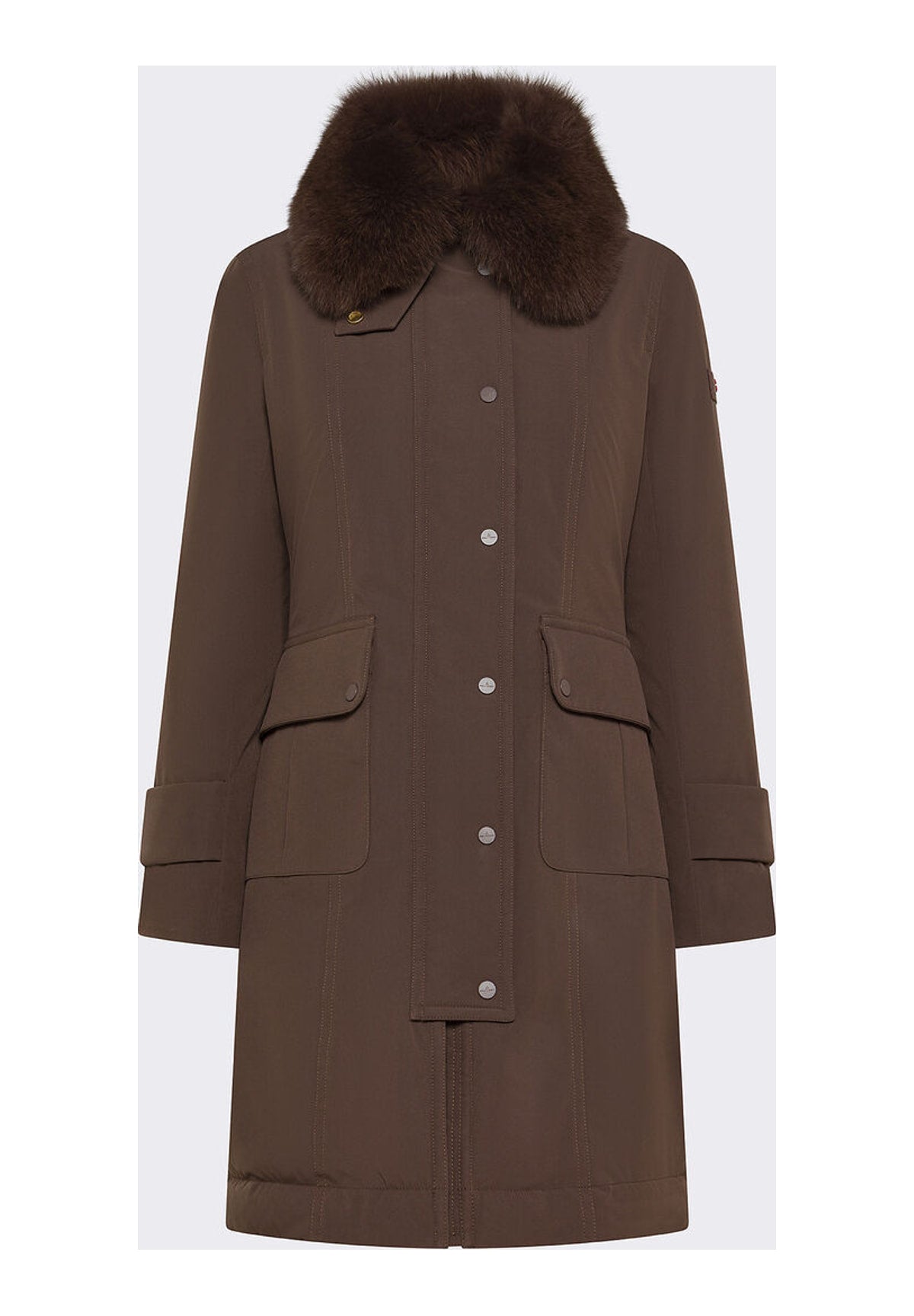 Parka Ped5741 RAKID SRTR GRS FUR Chicory Coffee