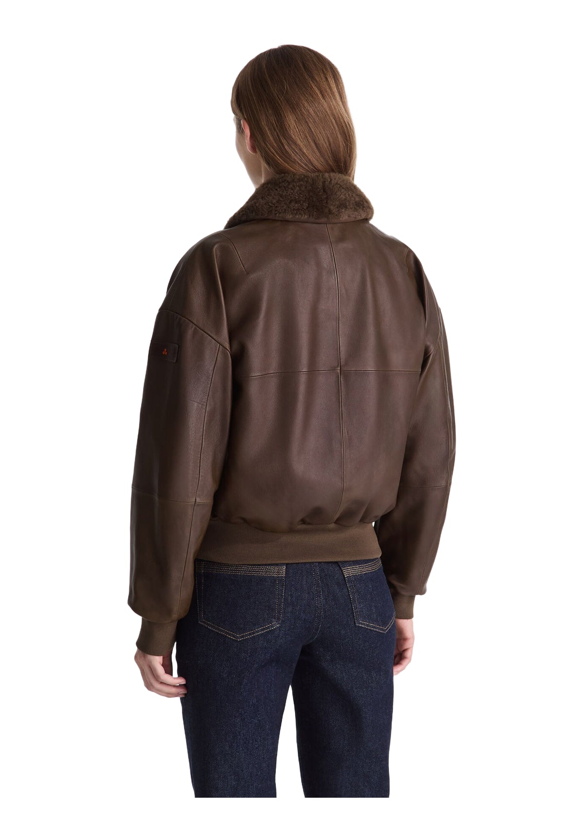 Giubbotto Bomber Ped5768 RUTI LE TTP FUR Chicory Coffee