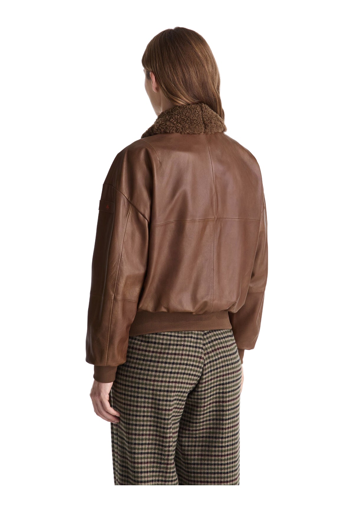 Giubbotto Bomber Ped5768 RUTI LE TTP FUR Cuoio