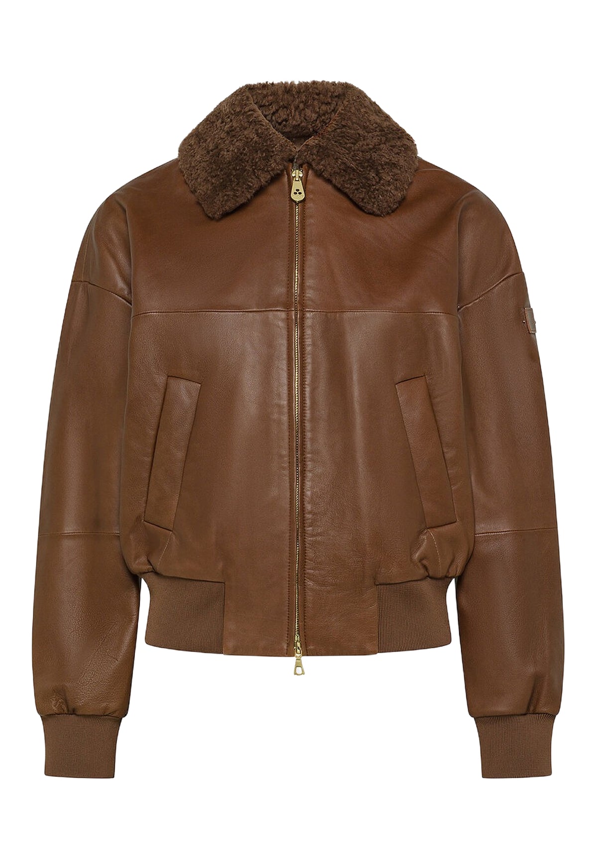 Giubbotto Bomber Ped5768 RUTI LE TTP FUR Cuoio