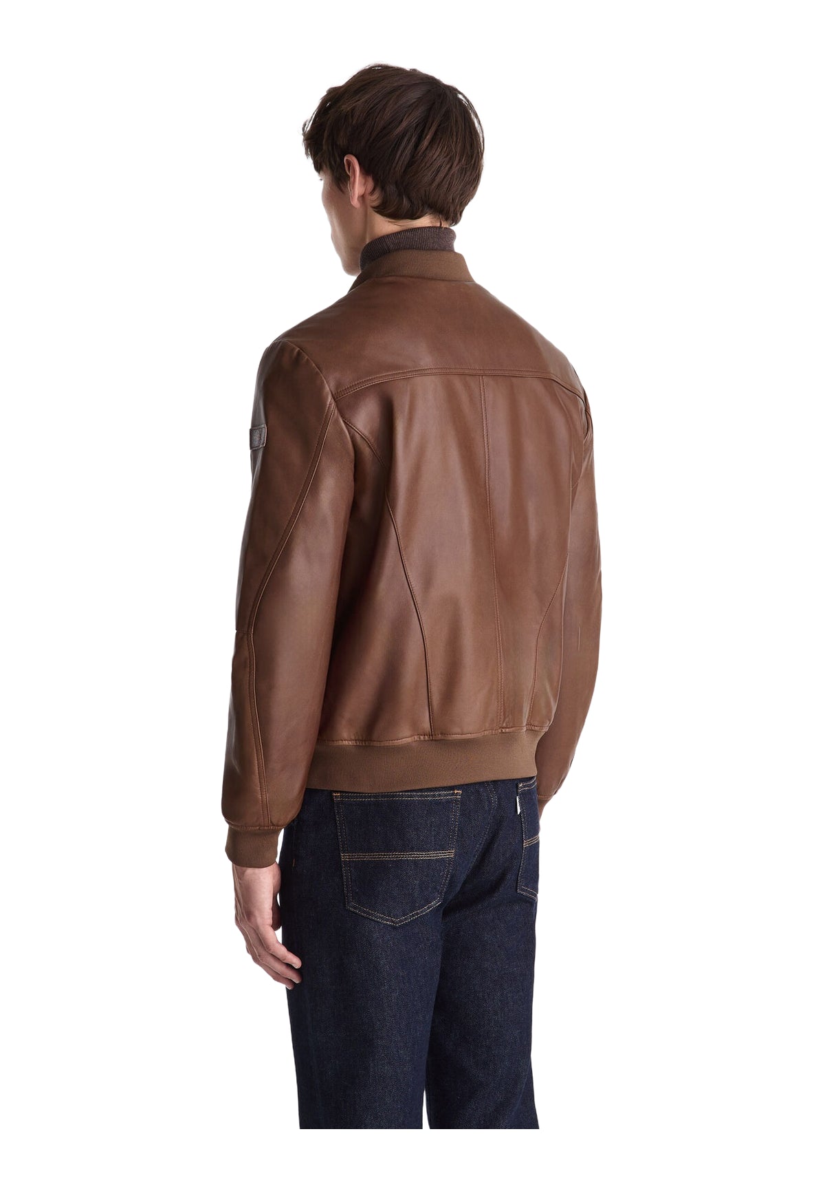 Giubbotto Bomber Peu6047 SANDS LE TTP FW 09 Cuoio