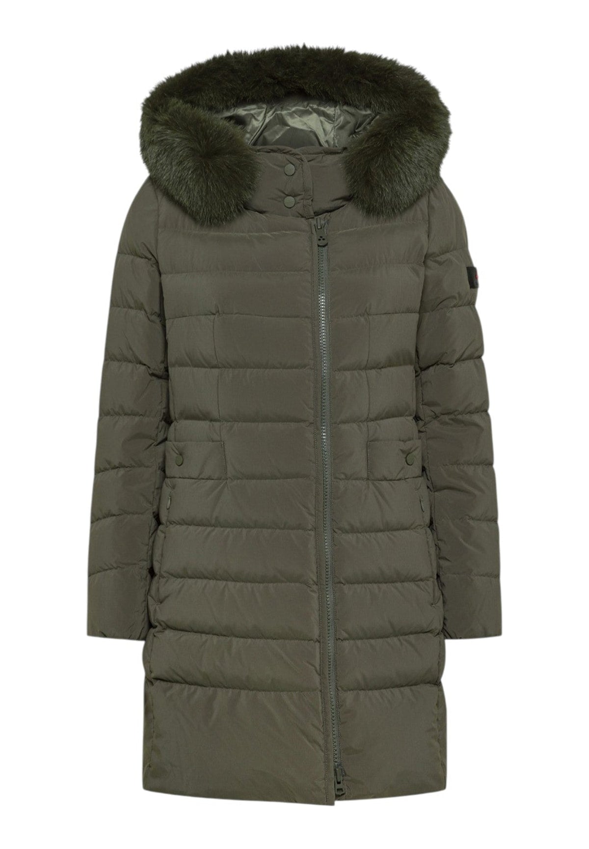 Parka Ped5458 SERIOLA ML 06 FUR Verde Edera