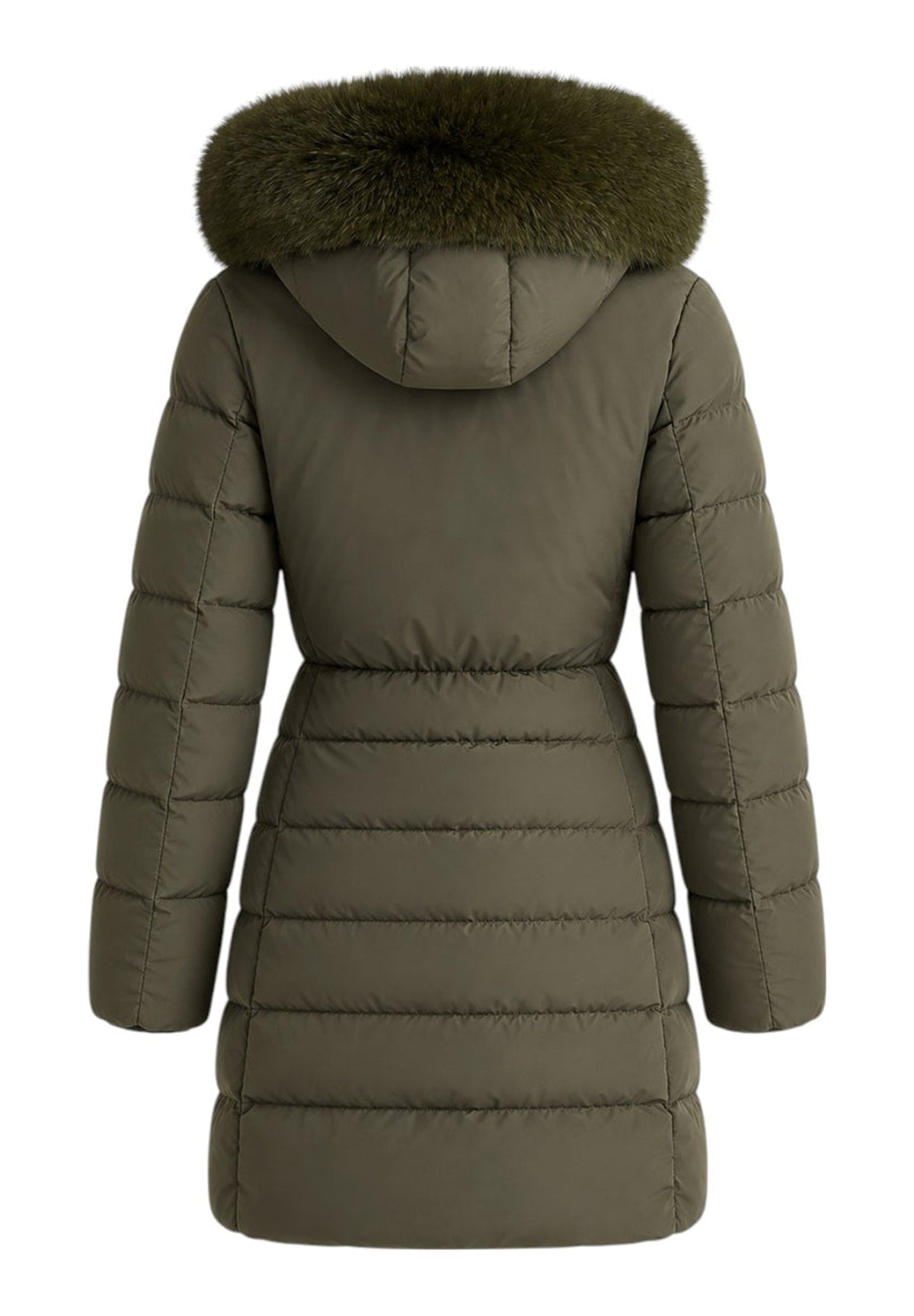 Parka Ped5458 SERIOLA ML 06 FUR Verde Edera