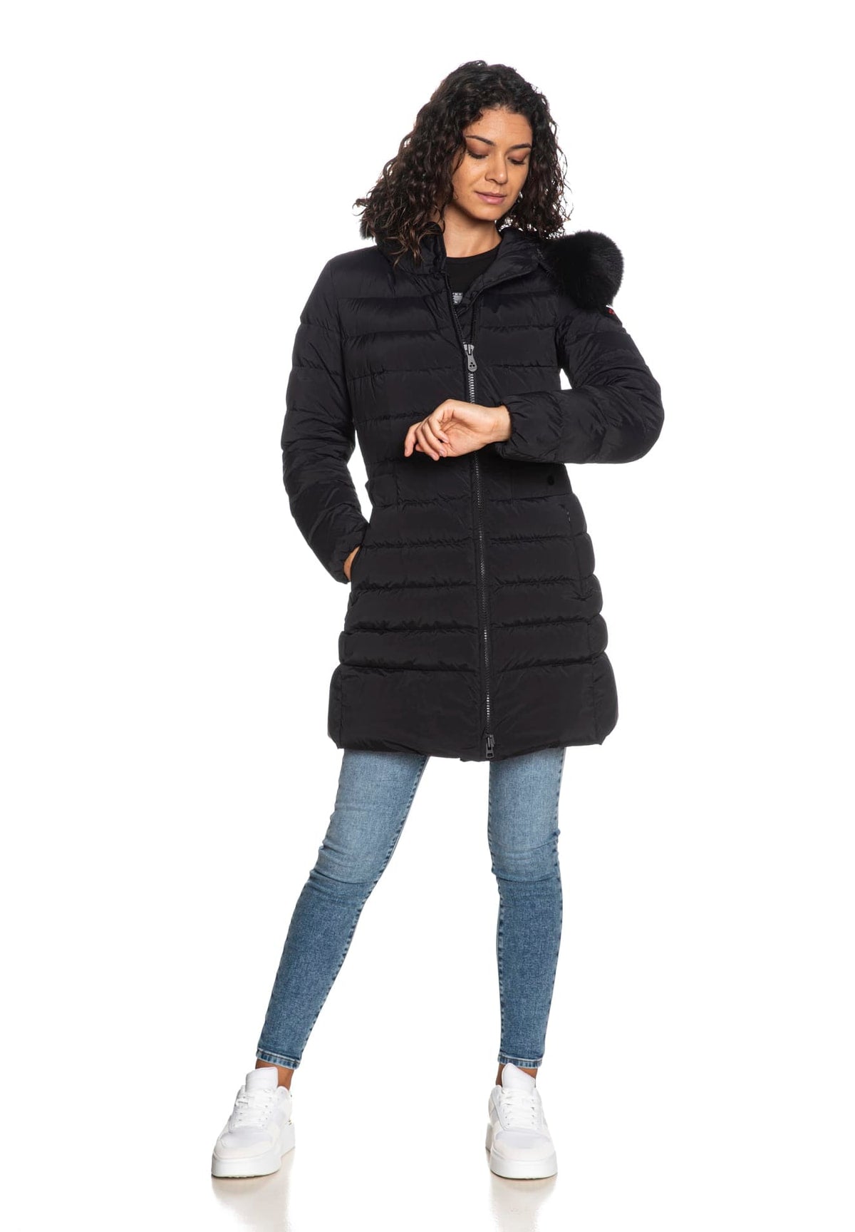 Parka Ped5458 SERIOLA ML 06 FUR Corvo