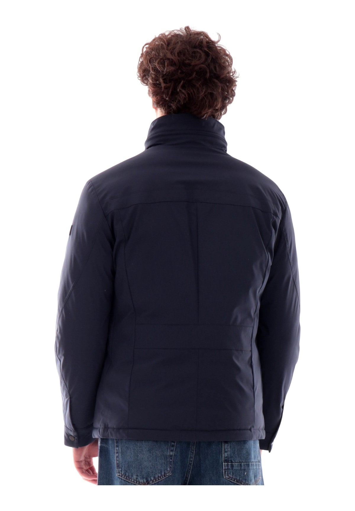 Giubbotto Peu5982 STRIPES SRTR GRS 04 Blu Grafite