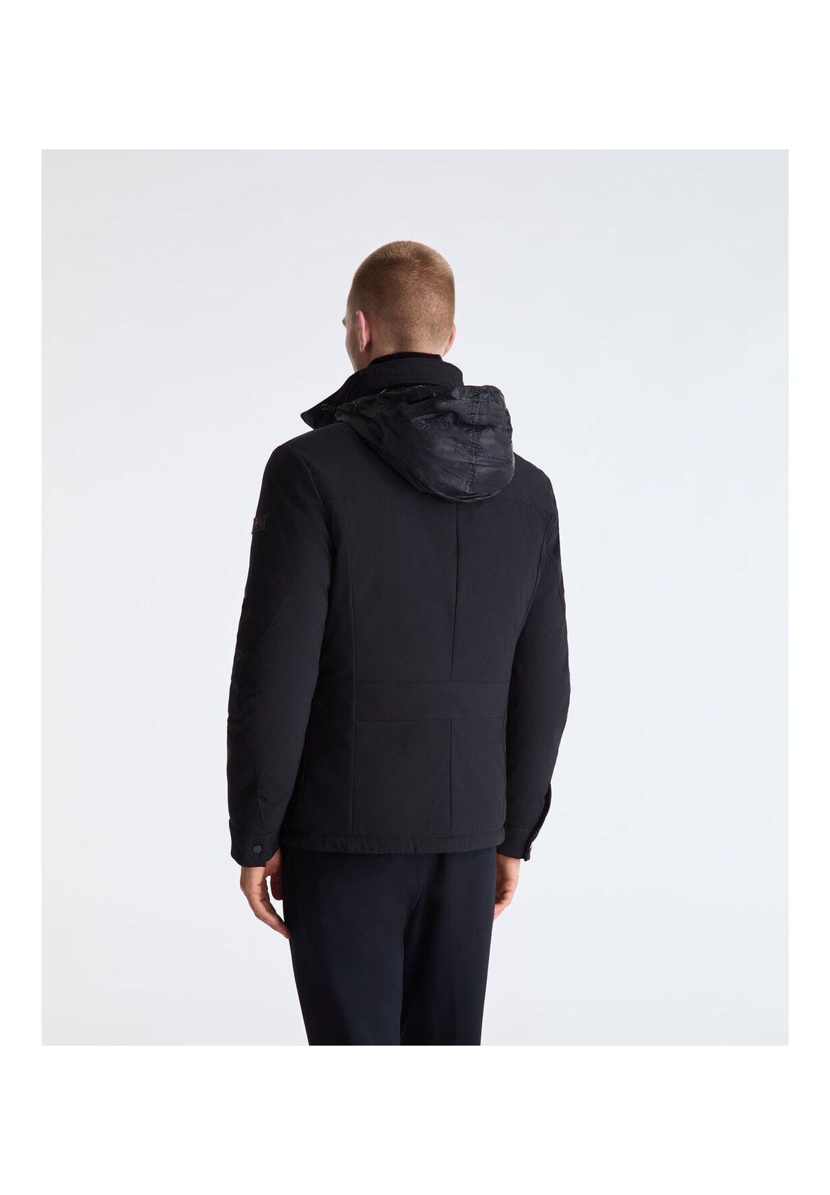 Giubbotto Peu5982 STRIPES SRTR GRS 04 Nero
