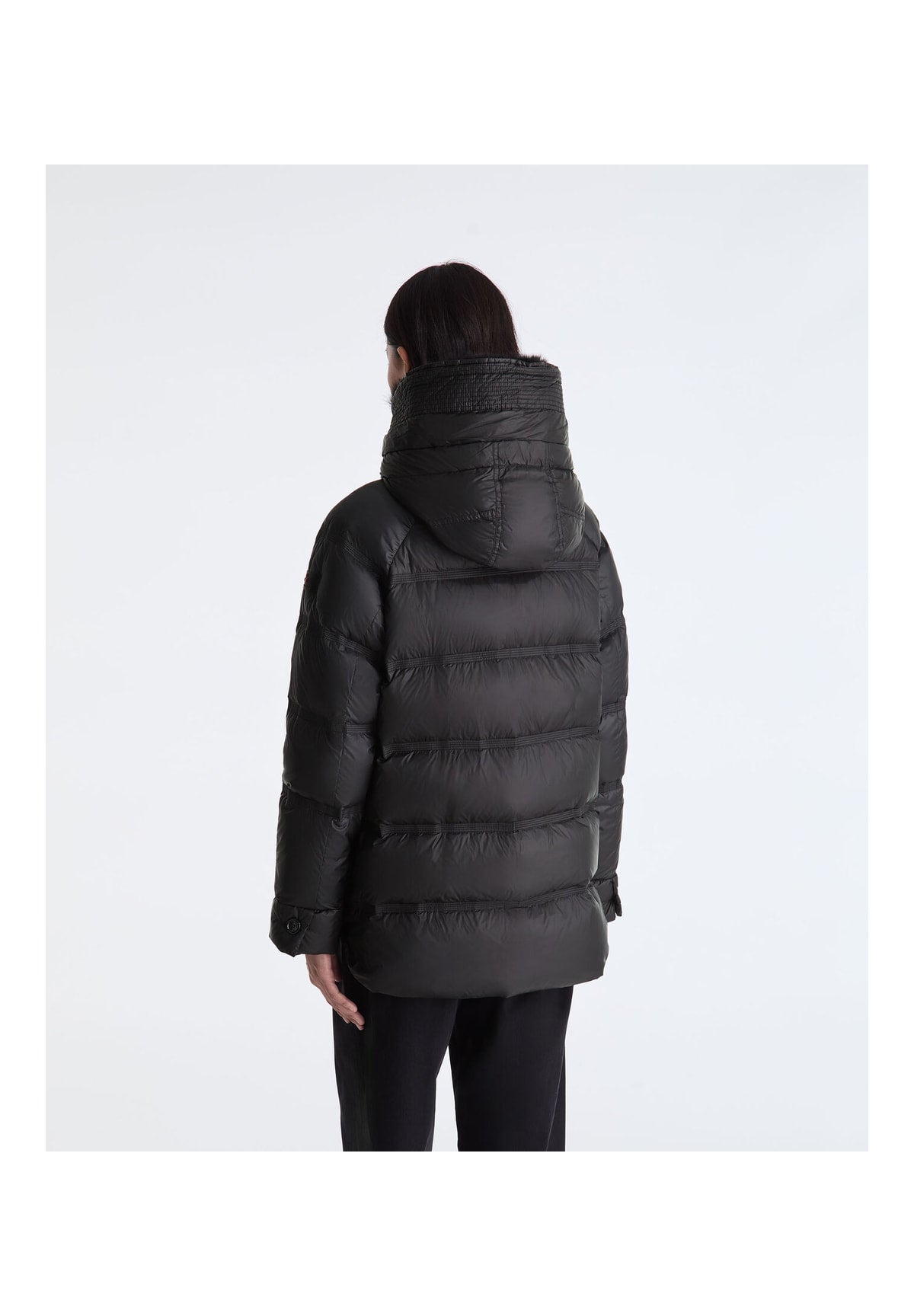 Piumino Pesante Ped5439 TAKAN MQN 04 FUR Nero