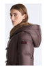Peuterey Piumino Pesante Ped5748 VERTIS MQN ECOFUR Verde Edera