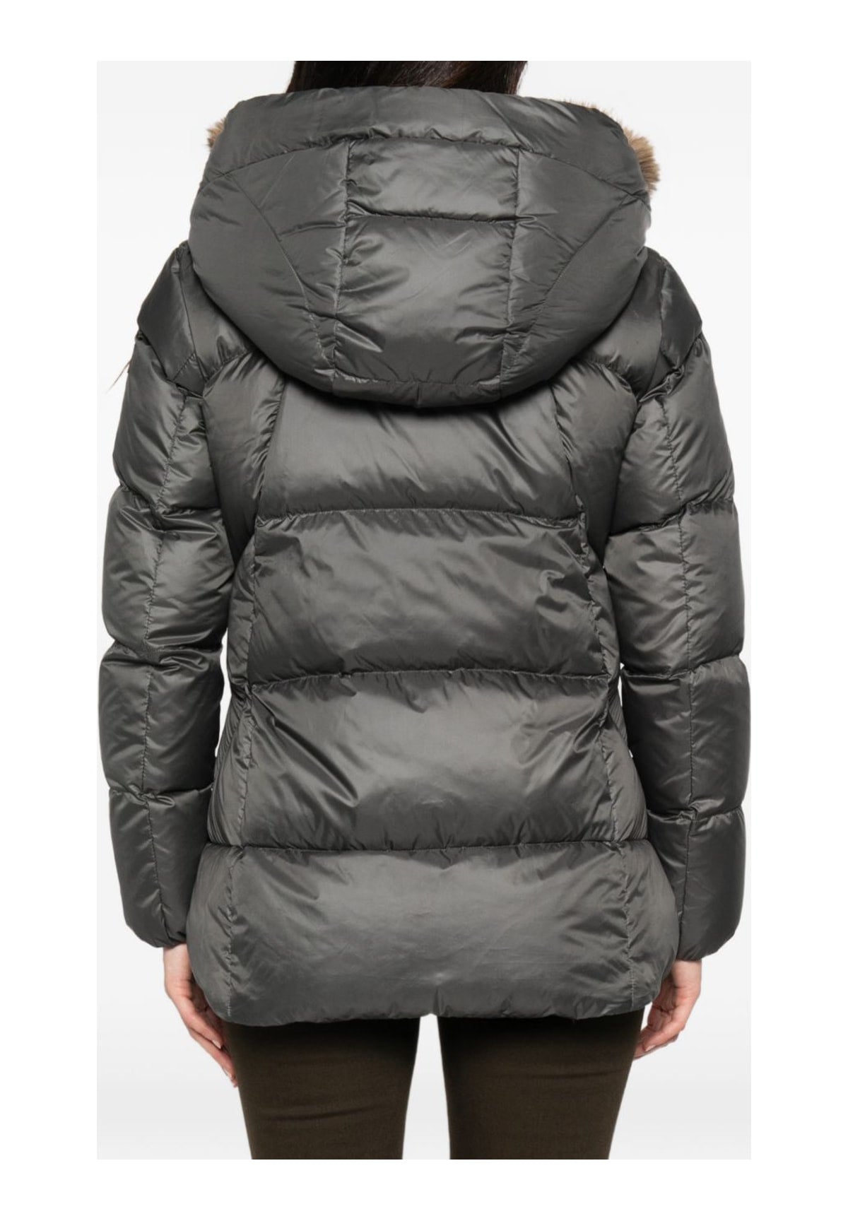 Piumino Pesante Ped5748 VERTIS MQN ECOFUR Verde Edera