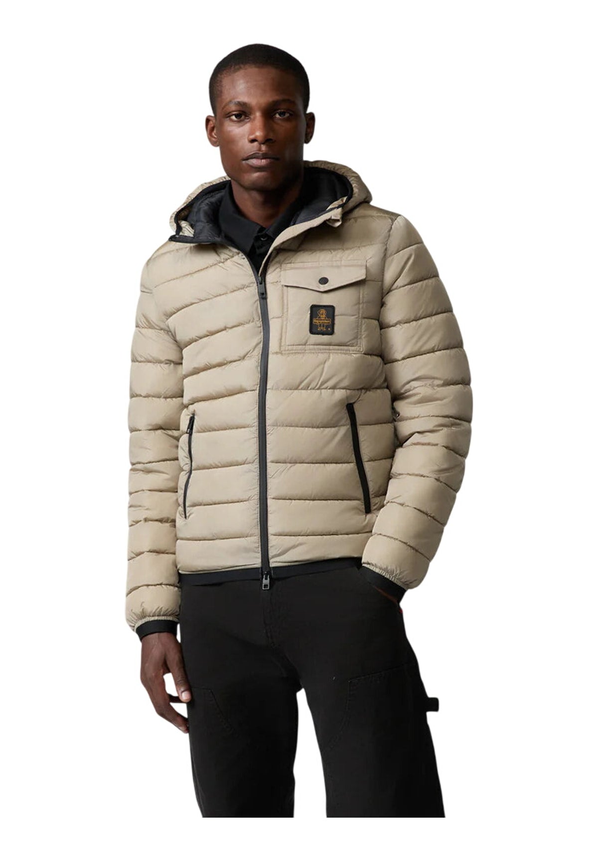 Piumino Pesante G23308 Ny0185 JOSH JACKET Plaza taupe