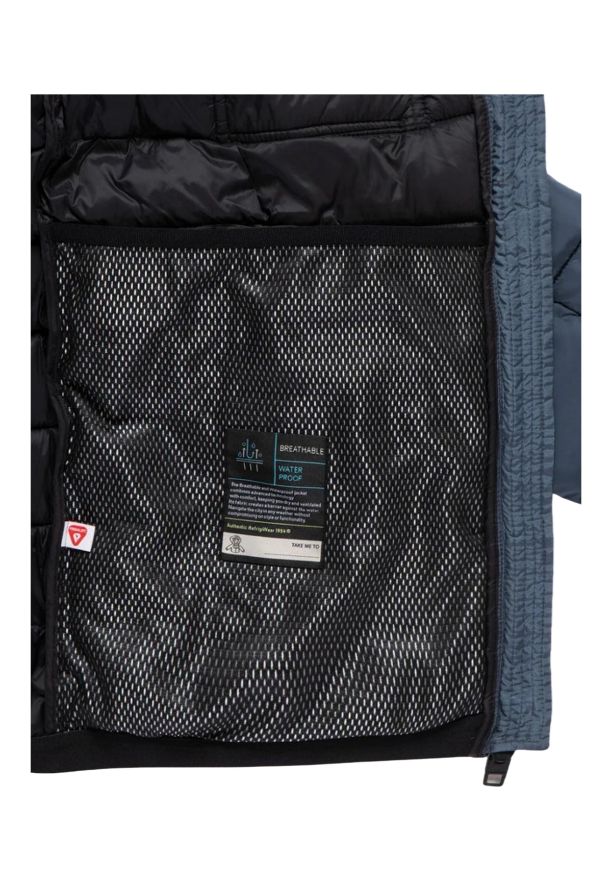 Piumino Pesante G23308 Ny0185 JOSH JACKET Blue Mirage