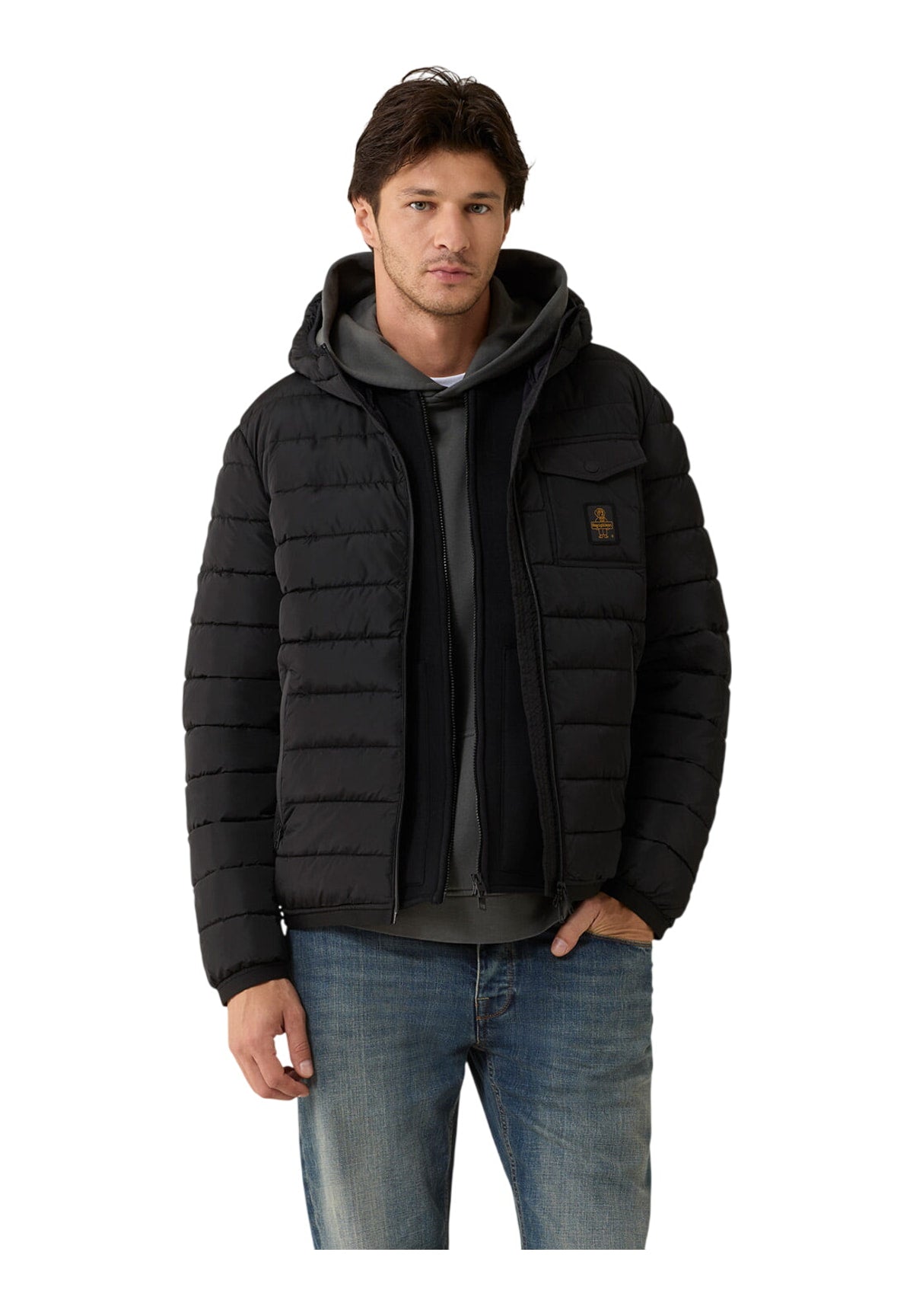 Piumino Pesante G23308 Ny0185 JOSH JACKET Black