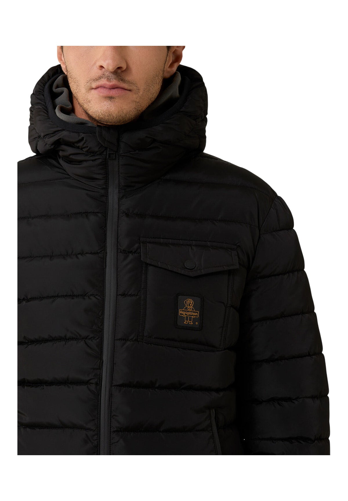 Piumino Pesante G23308 Ny0185 JOSH JACKET Black
