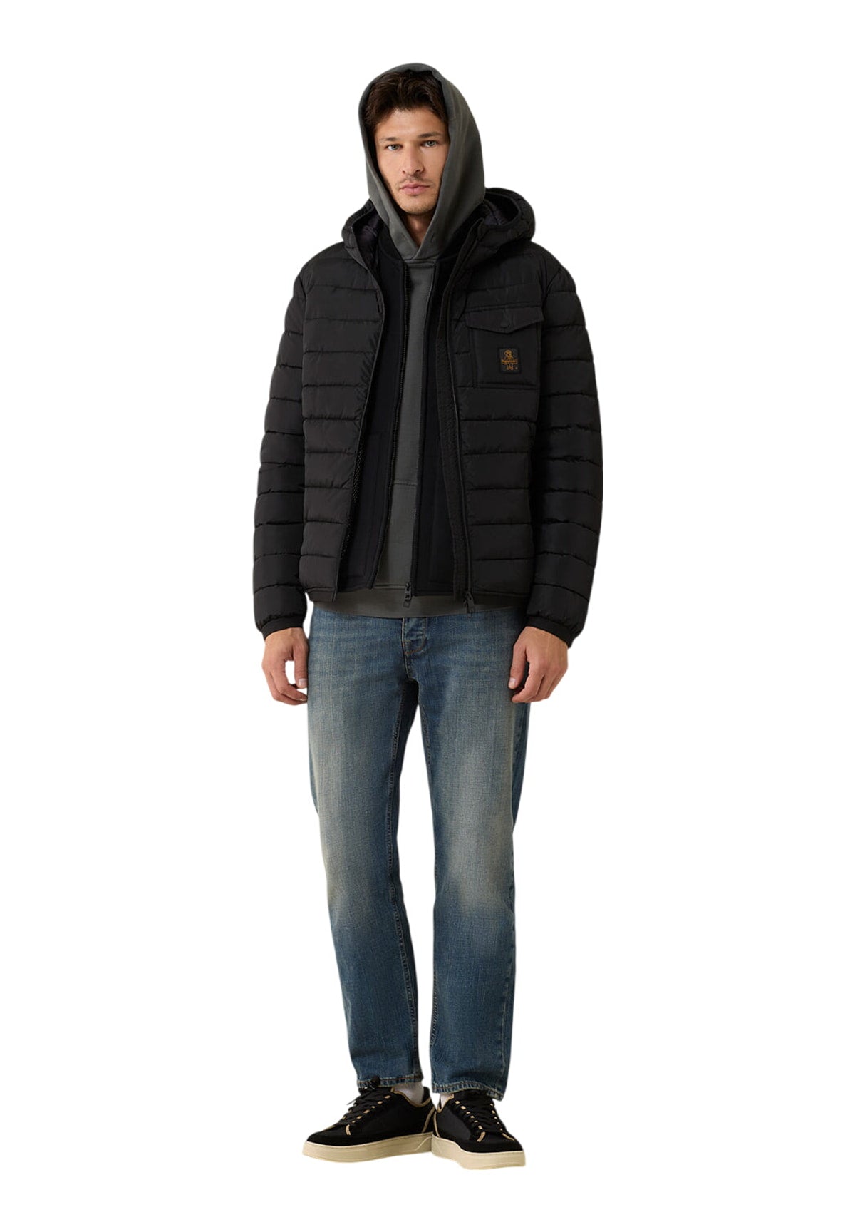 Piumino Pesante G23308 Ny0185 JOSH JACKET Black