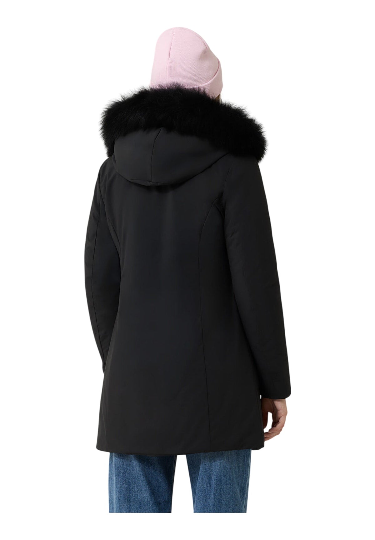 Giubbotto W99108 Xt3790 LADY TECH/1 FUR JACKET Black