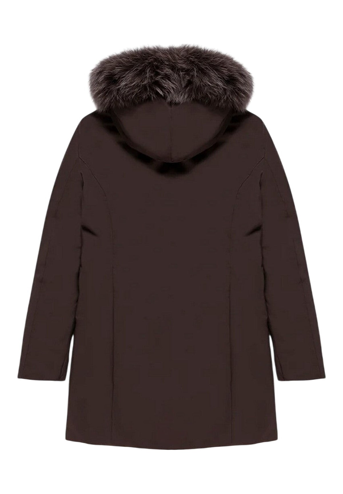Giubbotto W99108 Xt3790 LADY TECH/1 FUR JACKET Black Coffee