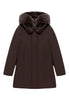 Refrigiwear Giubbotto W99108 Xt3790 LADY TECH/1 FUR JACKET Black Coffee