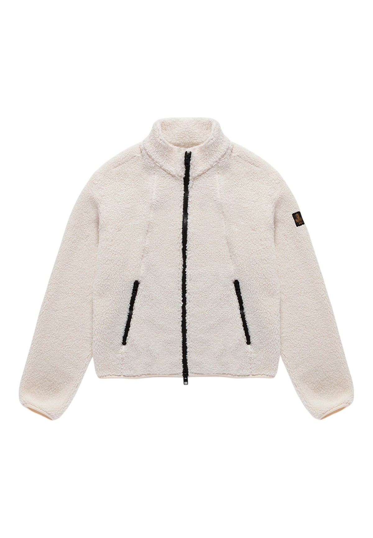 Pile W87300 Pl5463 LADY TEDDY JACKET Tofu