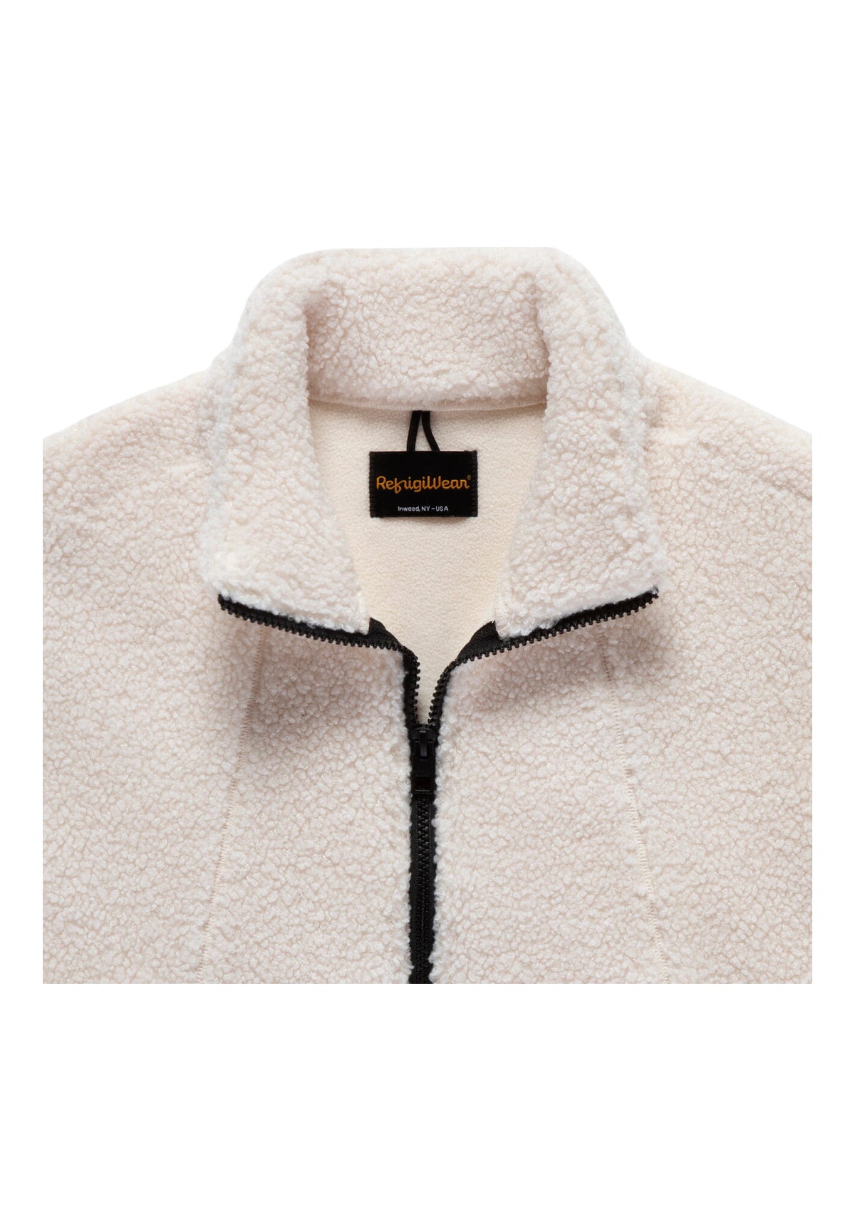 Pile W87300 Pl5463 LADY TEDDY JACKET Tofu