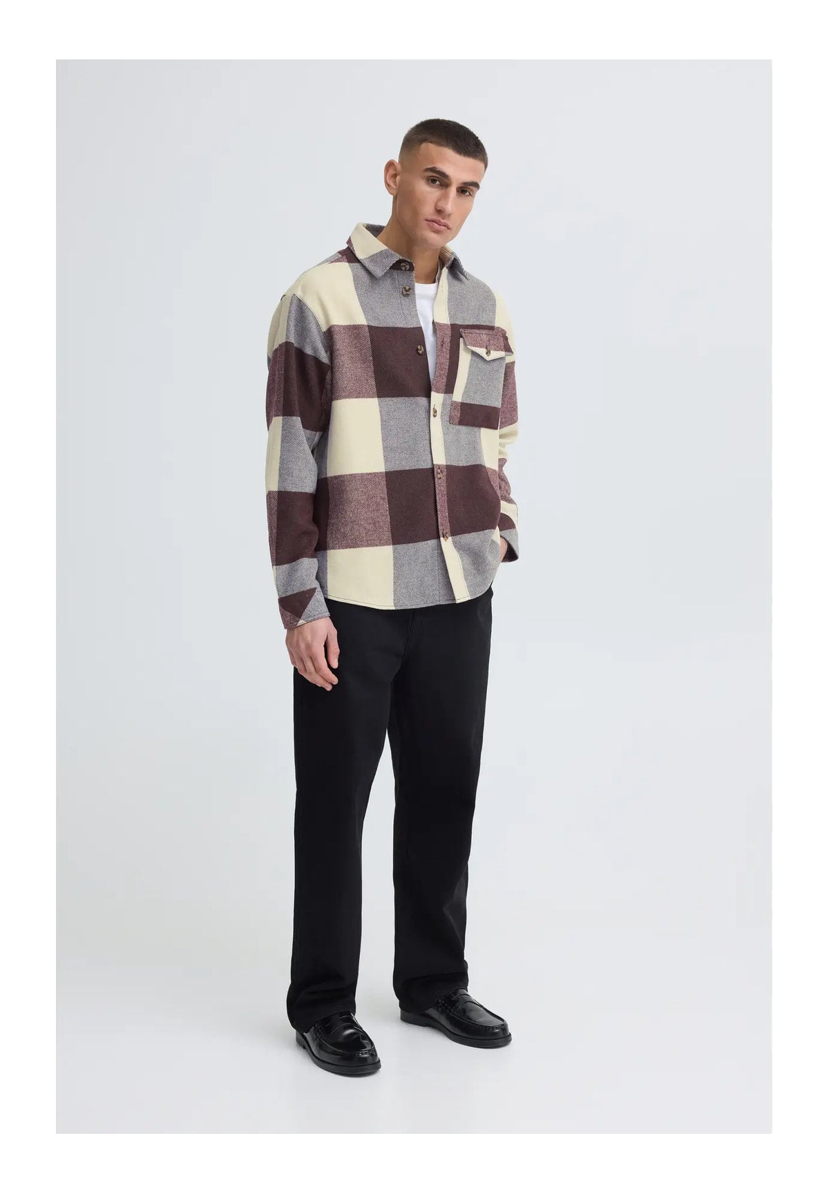 Camicia a Maniche Lunghe Sdmanheim 21108287 Fudge