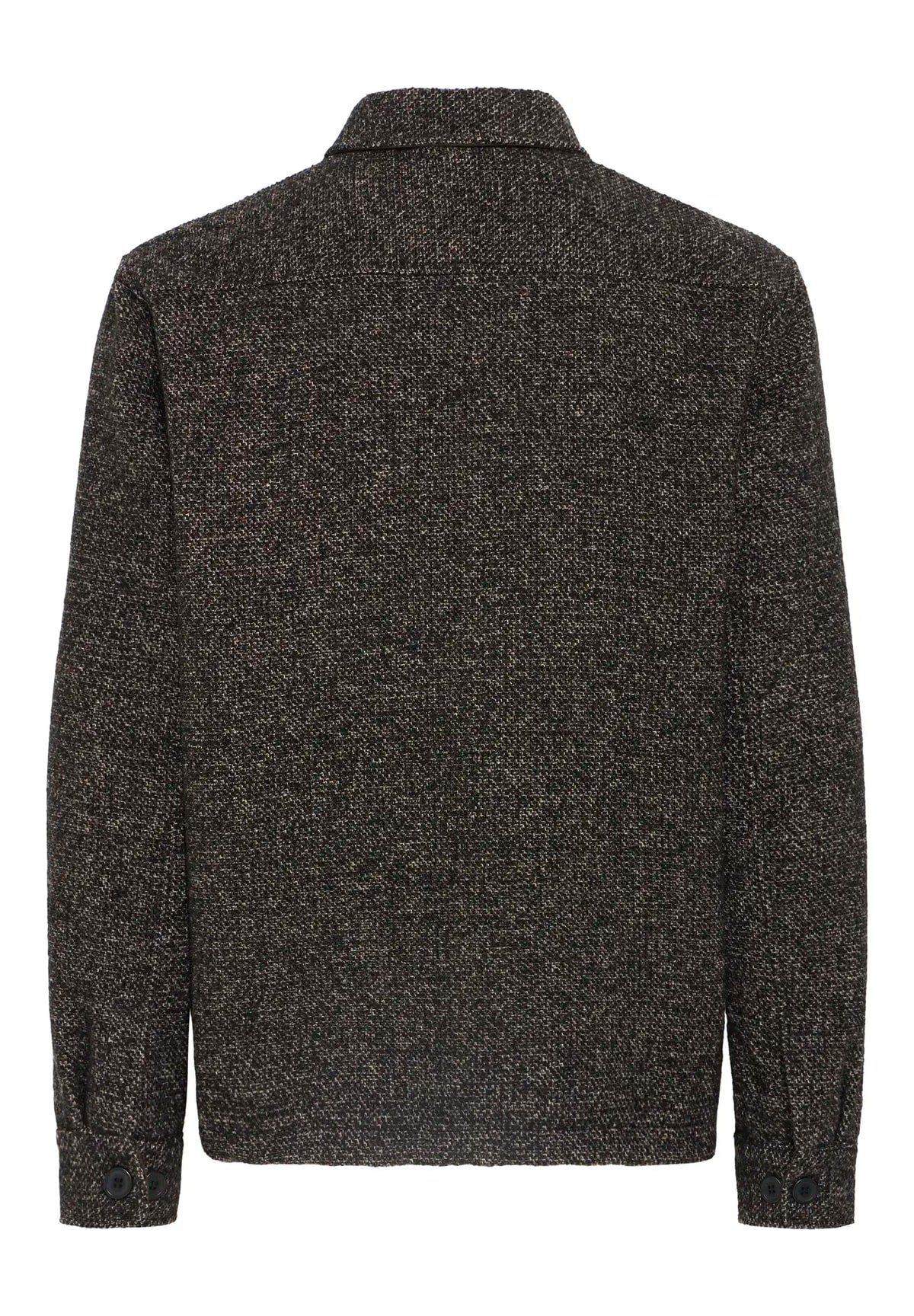 Camicia Overshirt Sdsimeon 21110020 Slate Black Melange