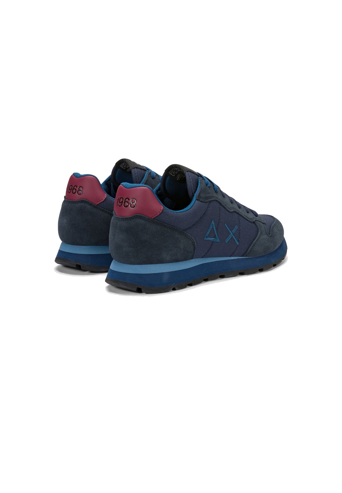 Sneakers Tom Solid Z46101 Navy Blue, Bordeaux