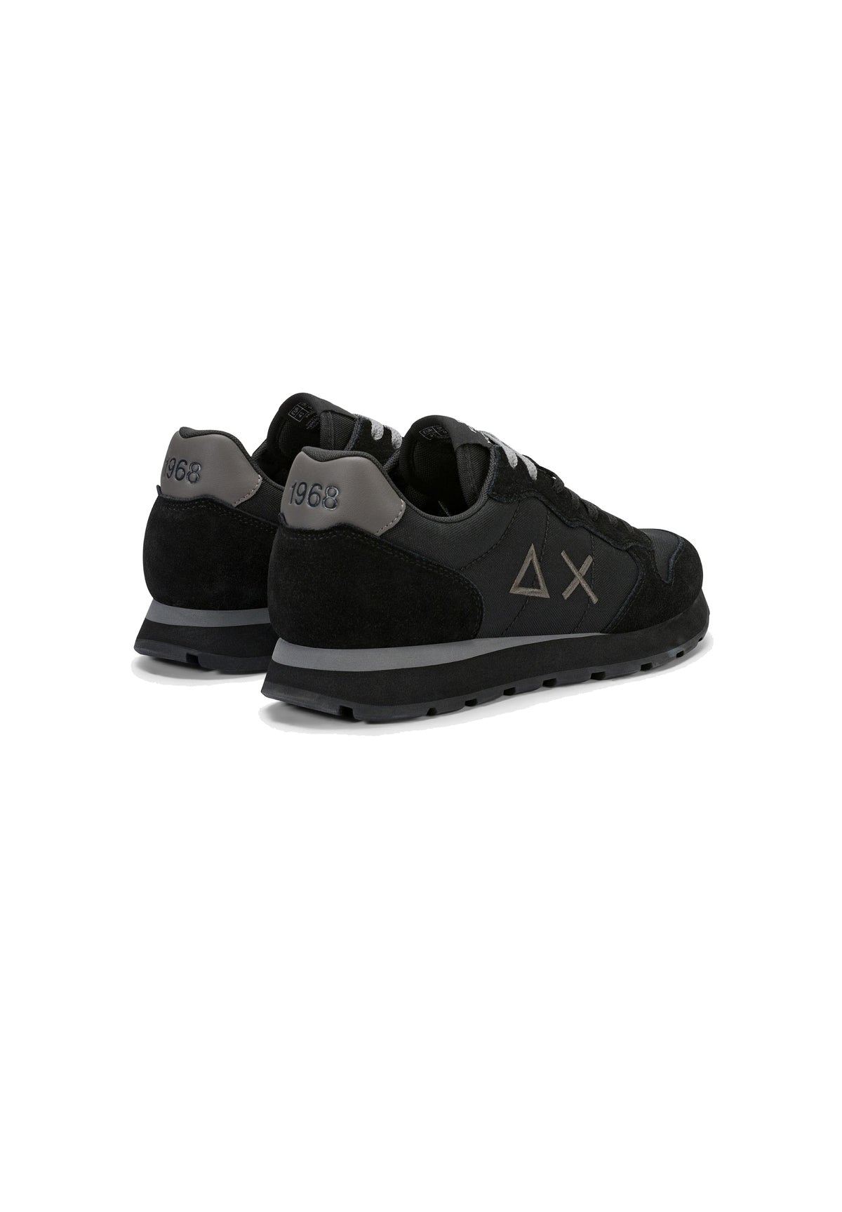 Sneakers Tom Solid Z46101 Nero, Grigio Scuro