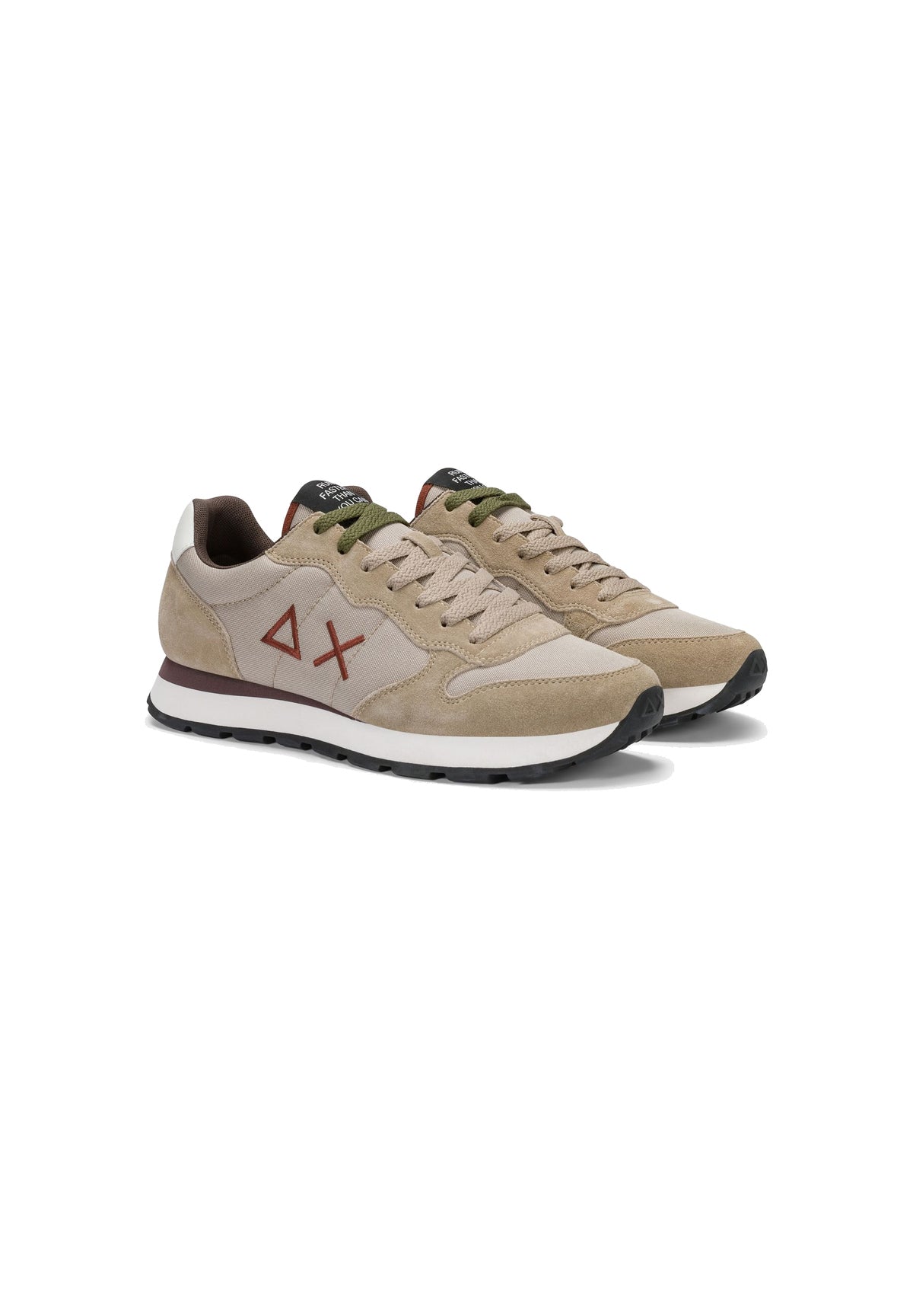 Sneakers Tom Solid Z46101 Beige Scuro