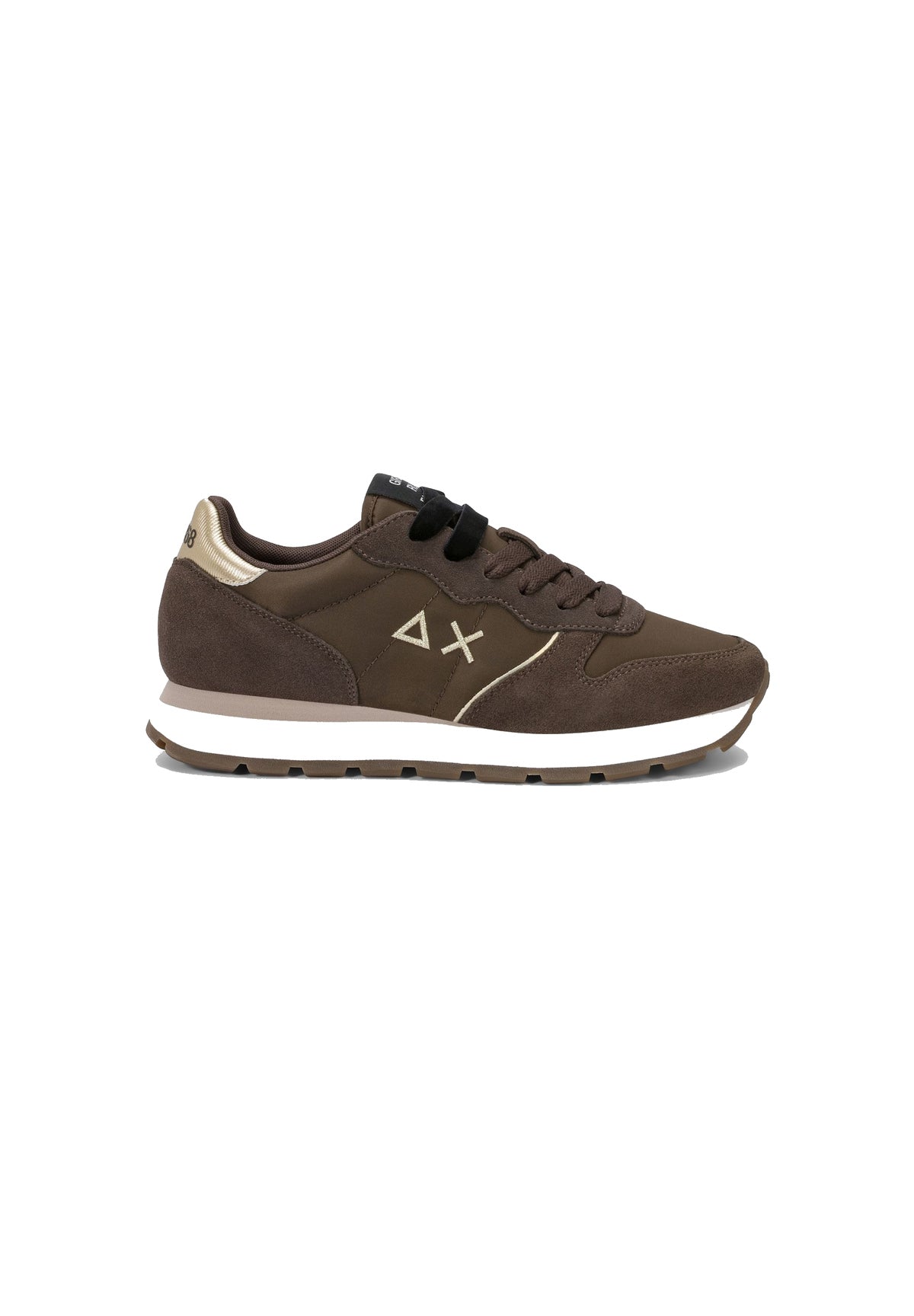 Sneakers Ally Silver Gold Z46202 Marrone