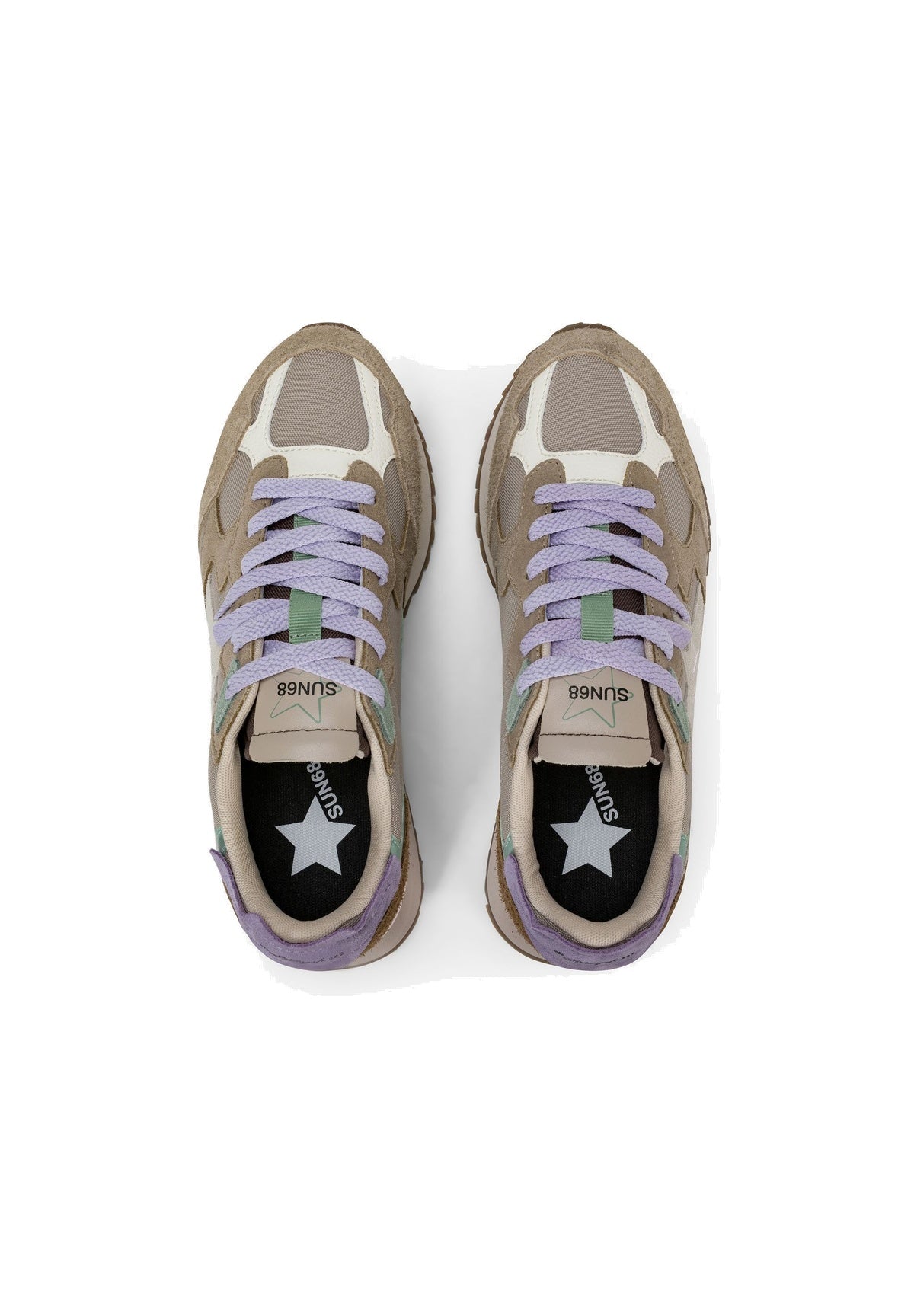 Sneakers Stargirl Multicolor Z46222 Beige Scuro
