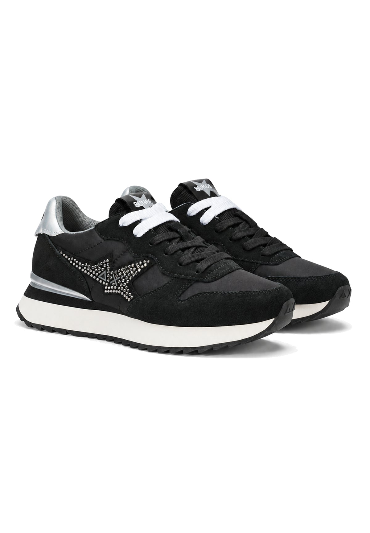 Sneakers Stargirl Strass Logo Z46223 Nero