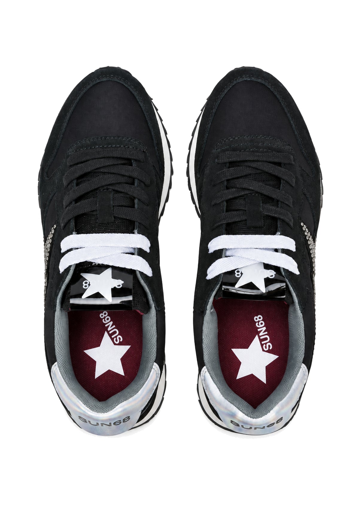 Sneakers Stargirl Strass Logo Z46223 Nero