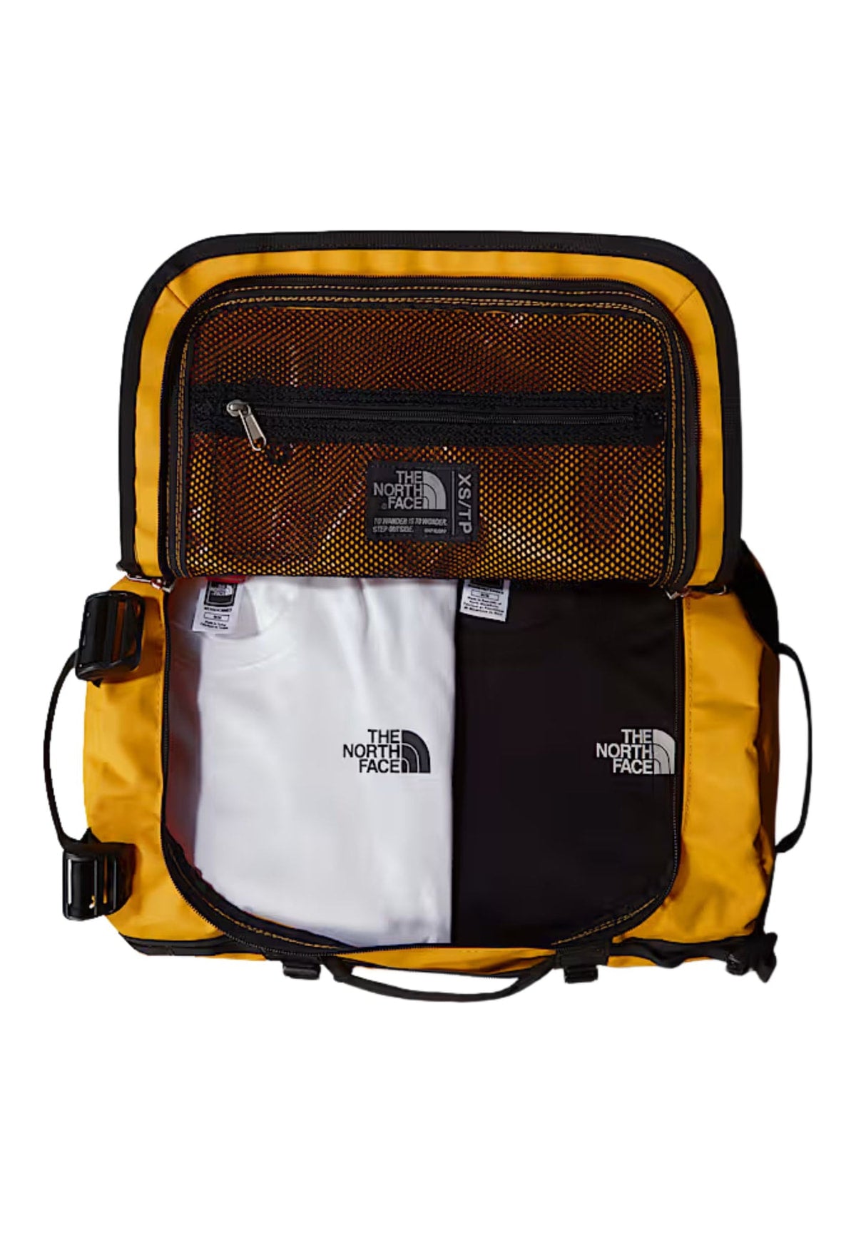 Borsone Base Camp Duffel - Xs Base Camp NF0A52SS Summit Gold, Tnf Black