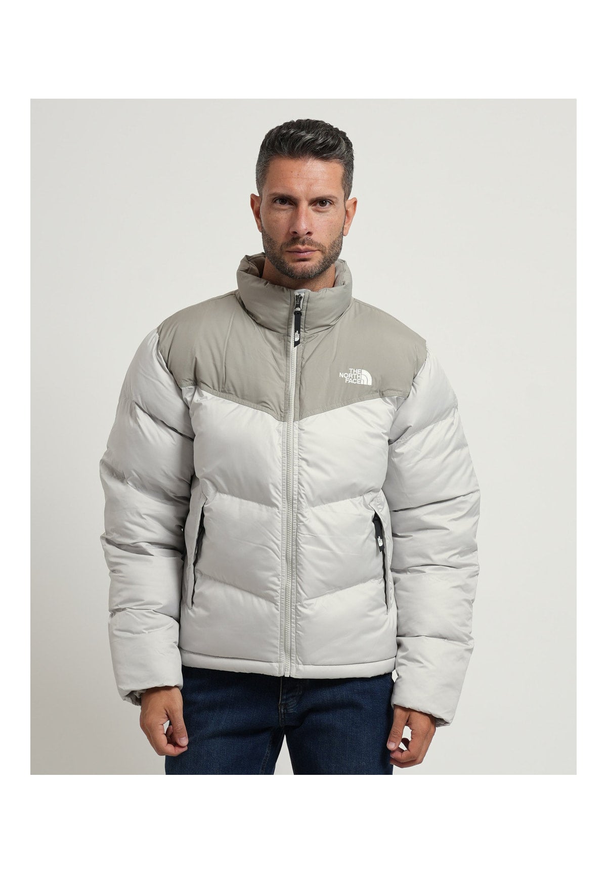 Piumino Pesante M Saikuru NF0A853I Cumulus Cloud, Stone Sla