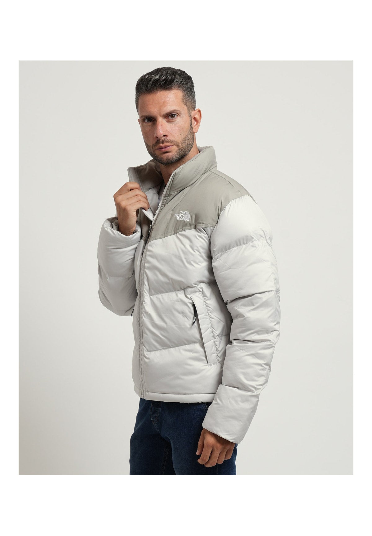 Piumino Pesante M Saikuru NF0A853I Cumulus Cloud, Stone Sla