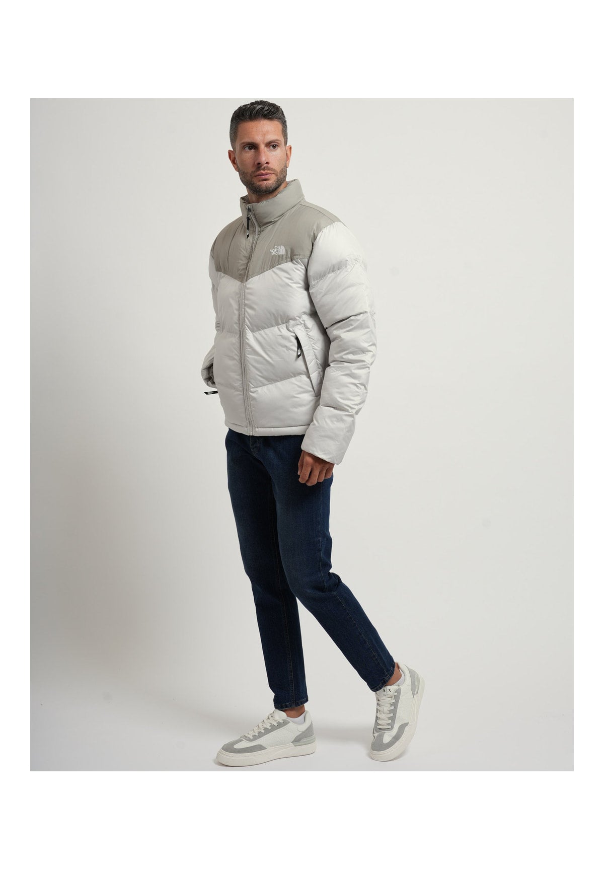 Piumino Pesante M Saikuru NF0A853I Cumulus Cloud, Stone Sla