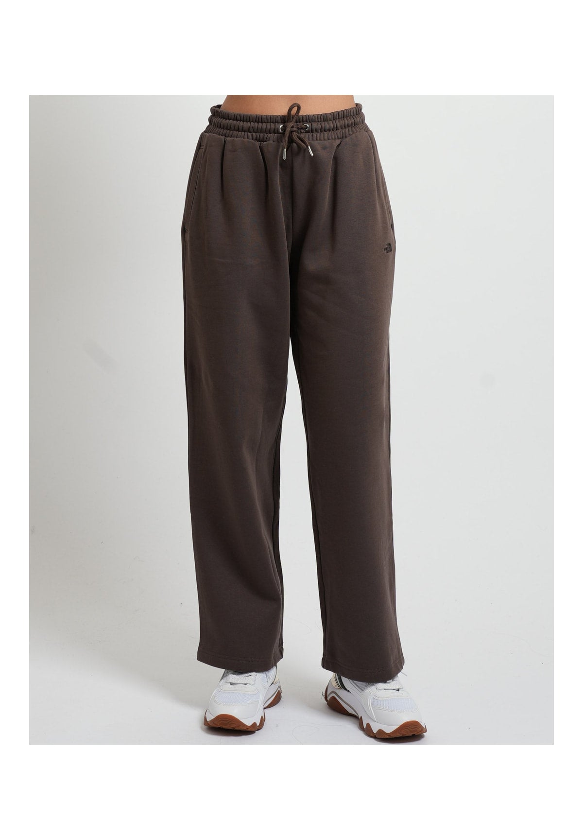 Pantaloni Tuta W Tnf Essential Simple Dome NF0A8CWD Smokey Brown