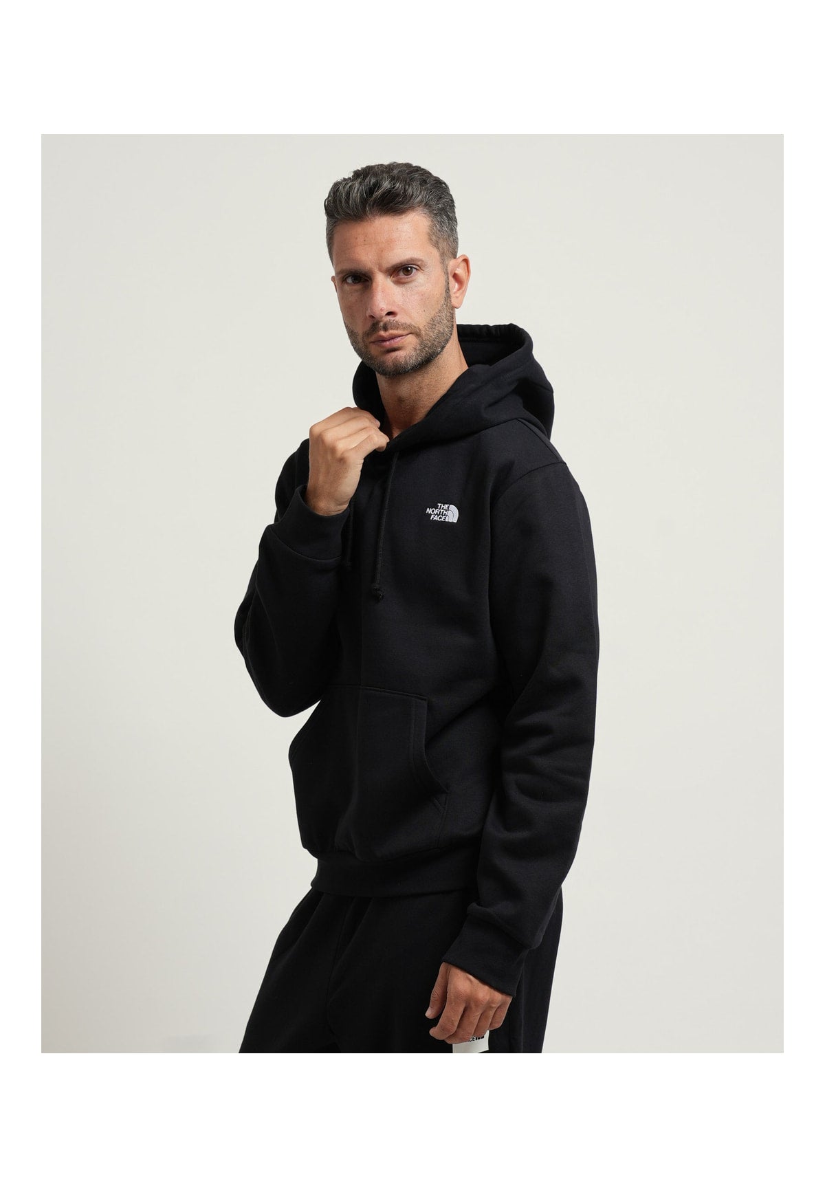 Felpa Pullover con Cappuccio M Evolution Simple Dome NF0A8CWM Tnf Black
