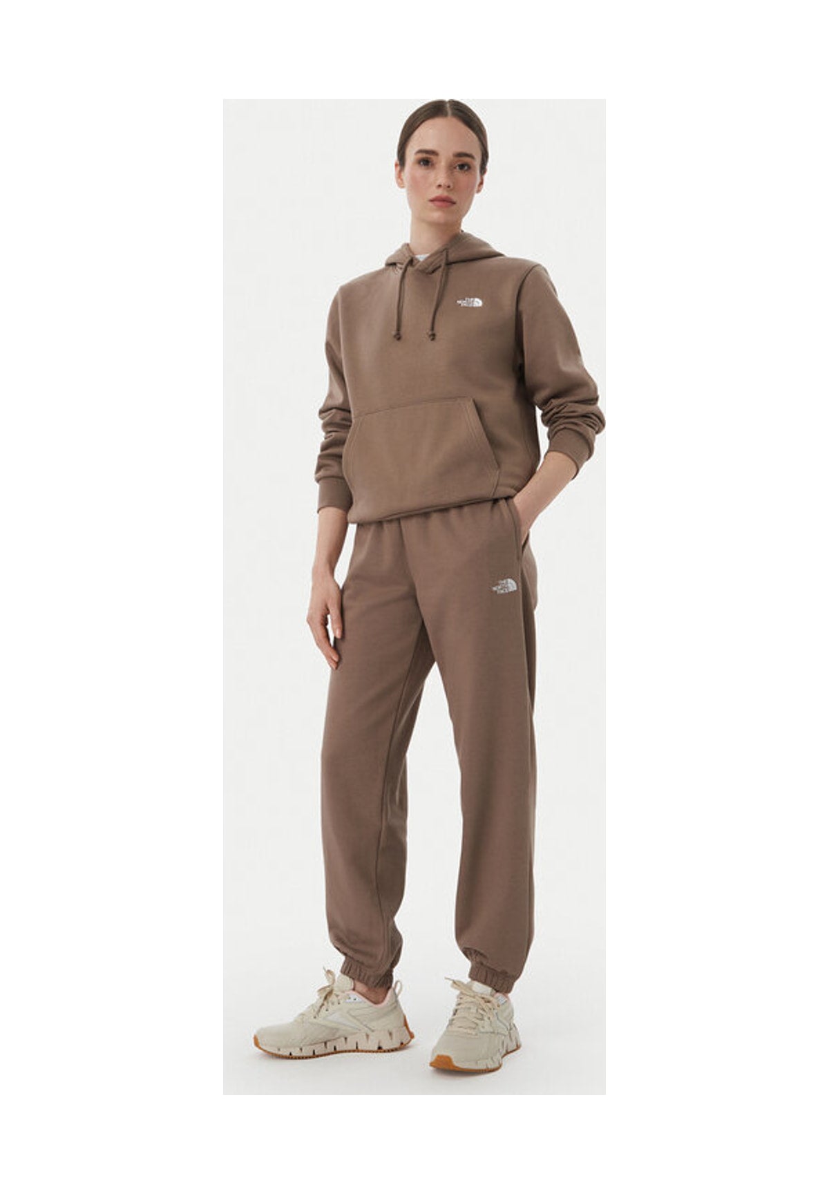 Felpa Pullover con Cappuccio W Evolution Simple Dome NF0A8CWN Garnet