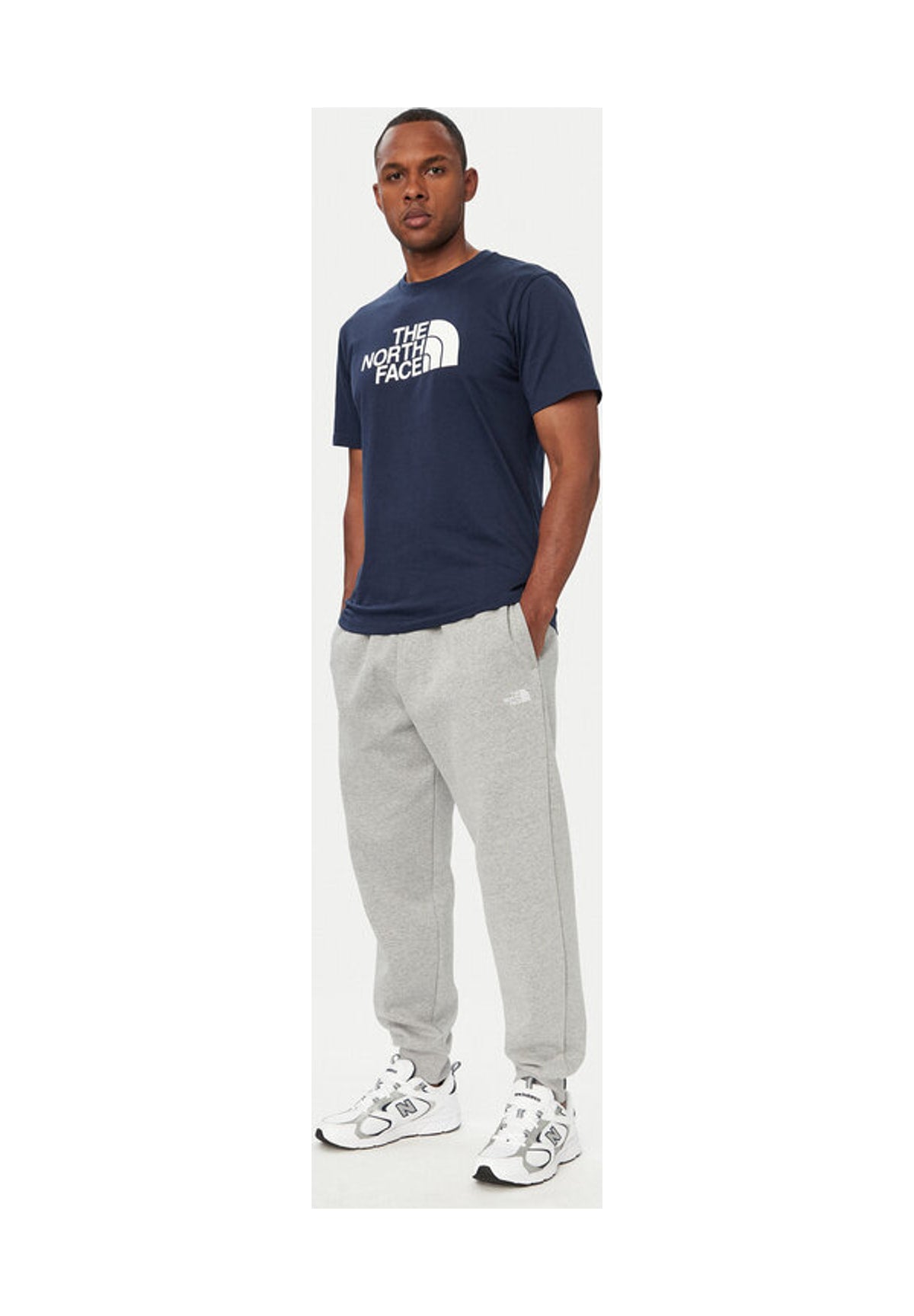 Pantaloni Tuta M Evolution Simple Dome NF0A8CWY Tnf Pale Grey Heather