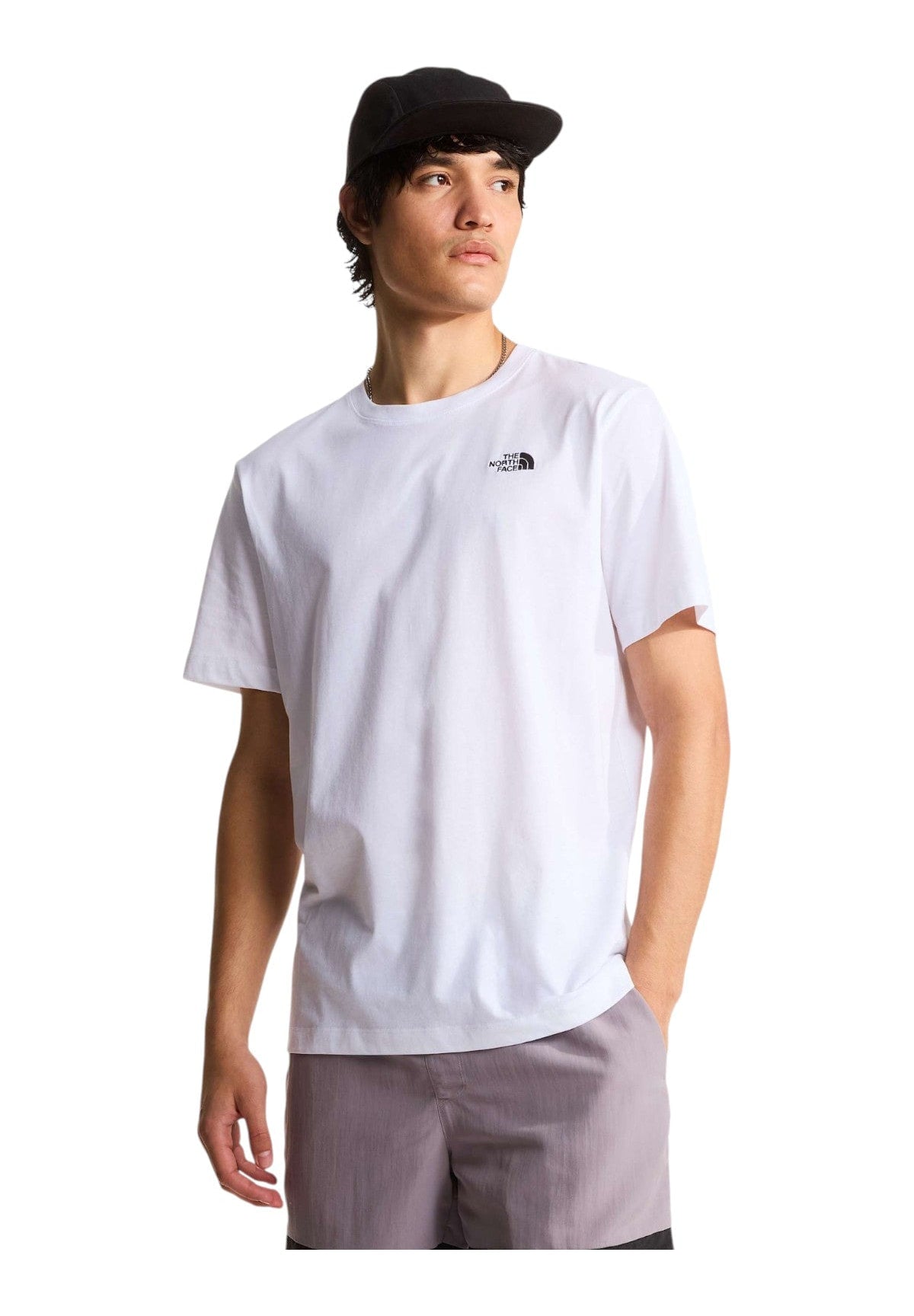 T-shirt a Maniche Corte M Evolution Simple Dome NF0A8CZ2 Tnf White