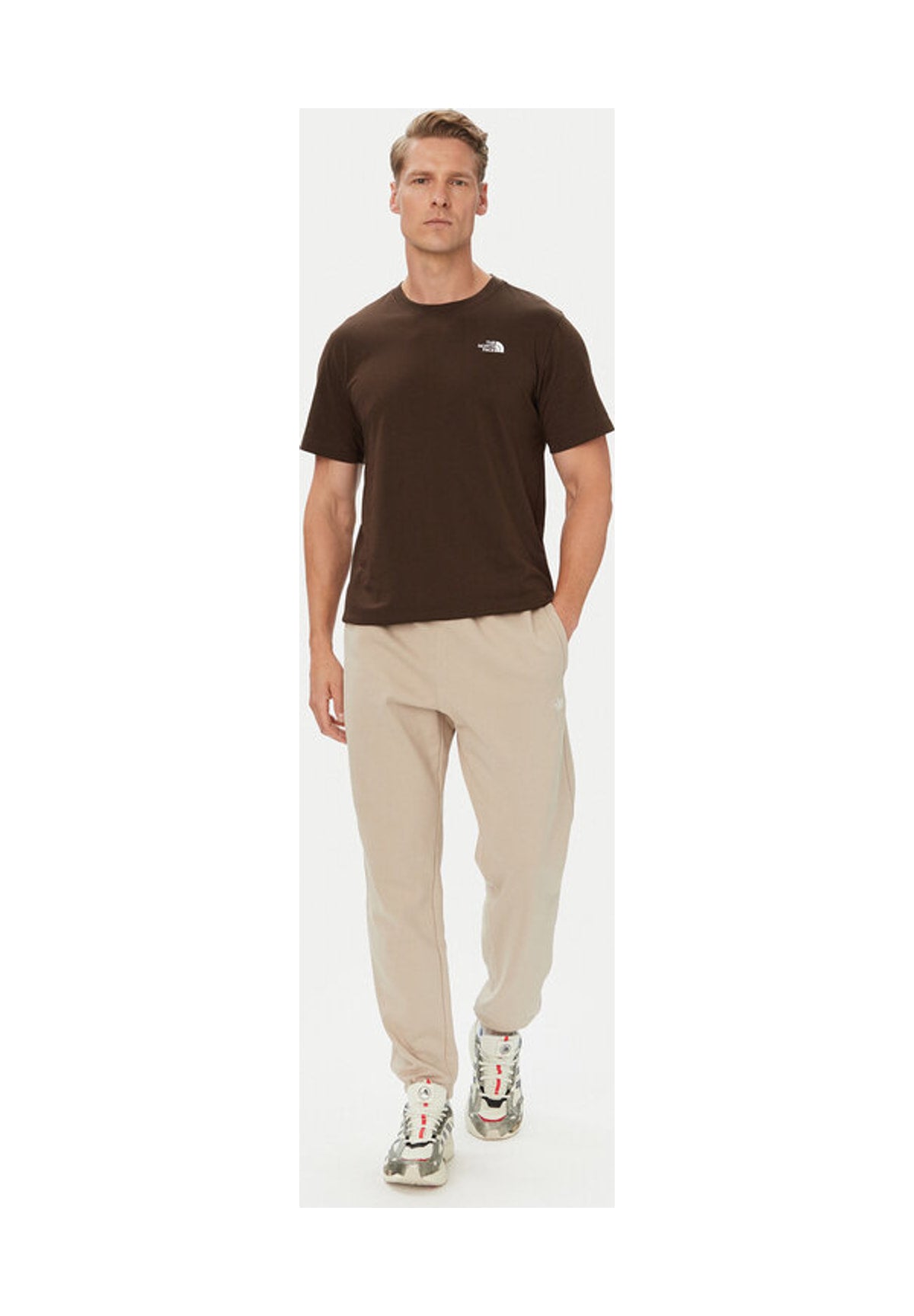 T-shirt a Maniche Corte M Evolution Simple Dome NF0A8CZ2 Dark Chestnut
