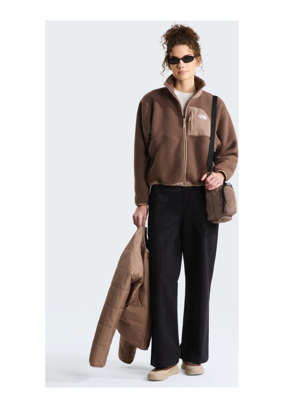 Pile W Yumiori Off Peak NF0A8EUZ Smokey Brown, Garnet