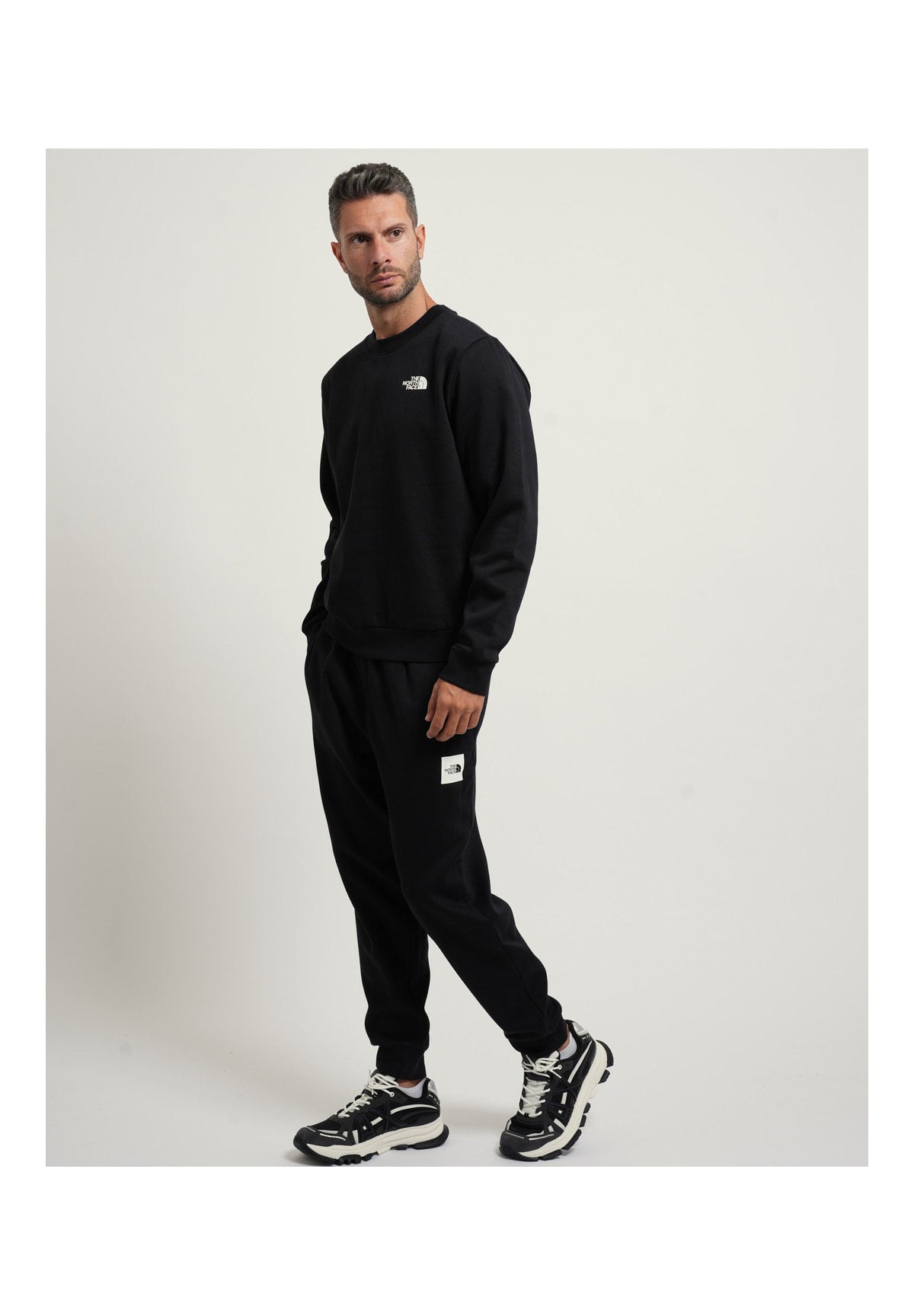 Felpa Girocollo M Evolution Box Nse NF0A8FD3 Tnf Black