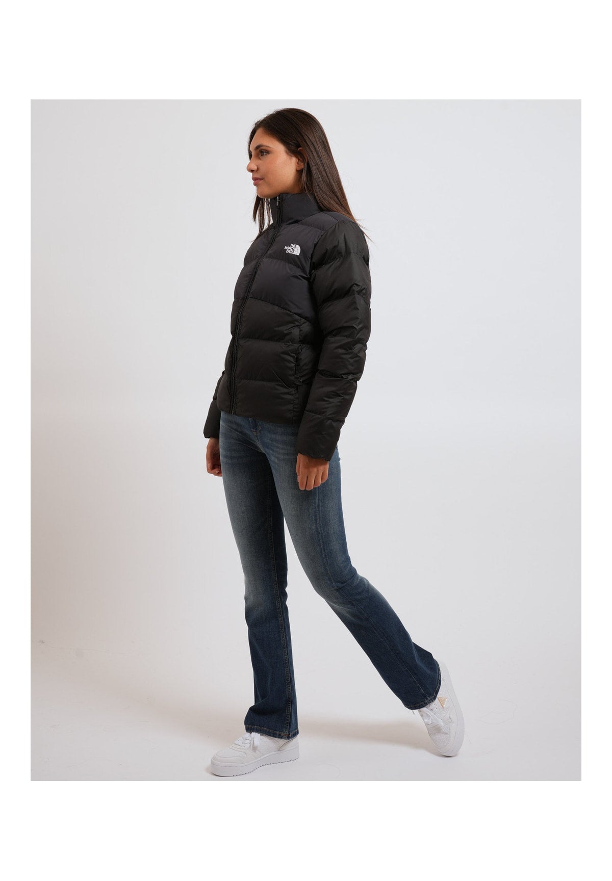 Piumino Pesante W Saikuru NF0A8GCB Tnf Black, Asphalt Grey