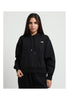 The North Face Felpa Pullover con Cappuccio W Tnf Essential Simple Dome Boxy NF0A8HBX Tnf Black